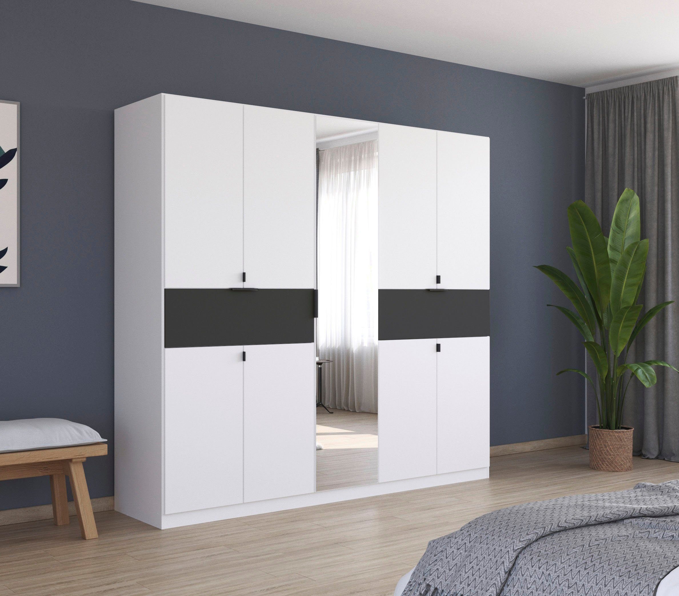 rauch Draaideurkast Kledingkast kast garderobe waskast TICAO met 2 ruime lades, veel opbergruimte made in germany