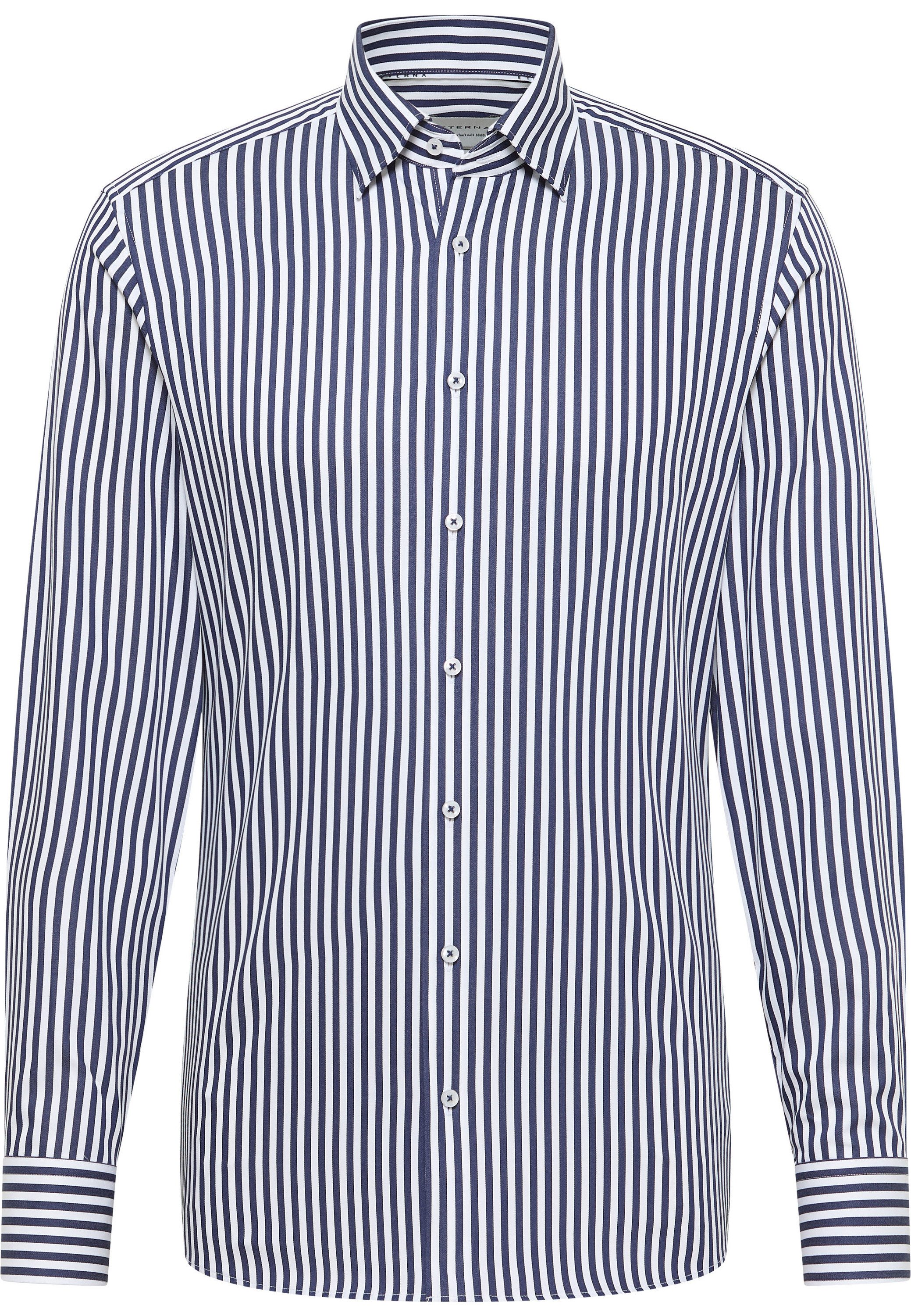 Eterna Overhemd met lange mouwen Slim fit NON IRON (strijkvrij)