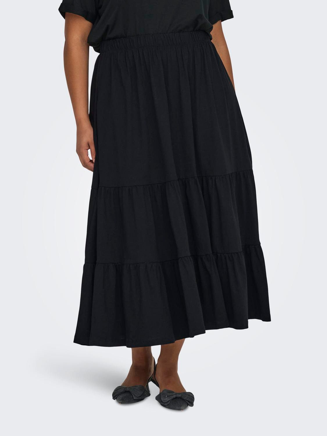 ONLY CARMAKOMA Maxirok CARMAY LIFE MAXI SKIRT JRS