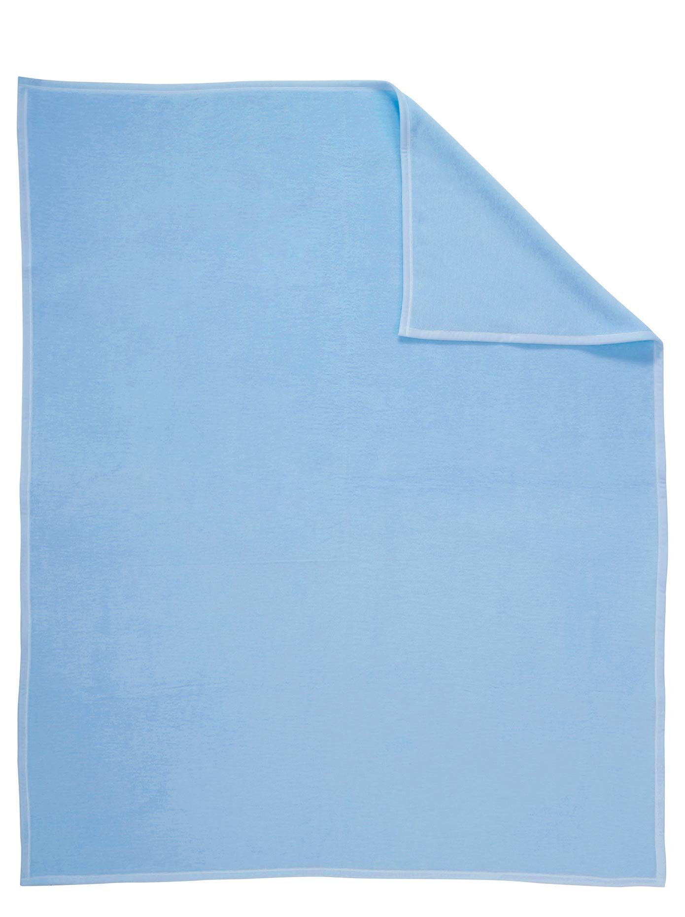BIEDERLACK Deken plaids maat 1 (150x200 cm) blauw