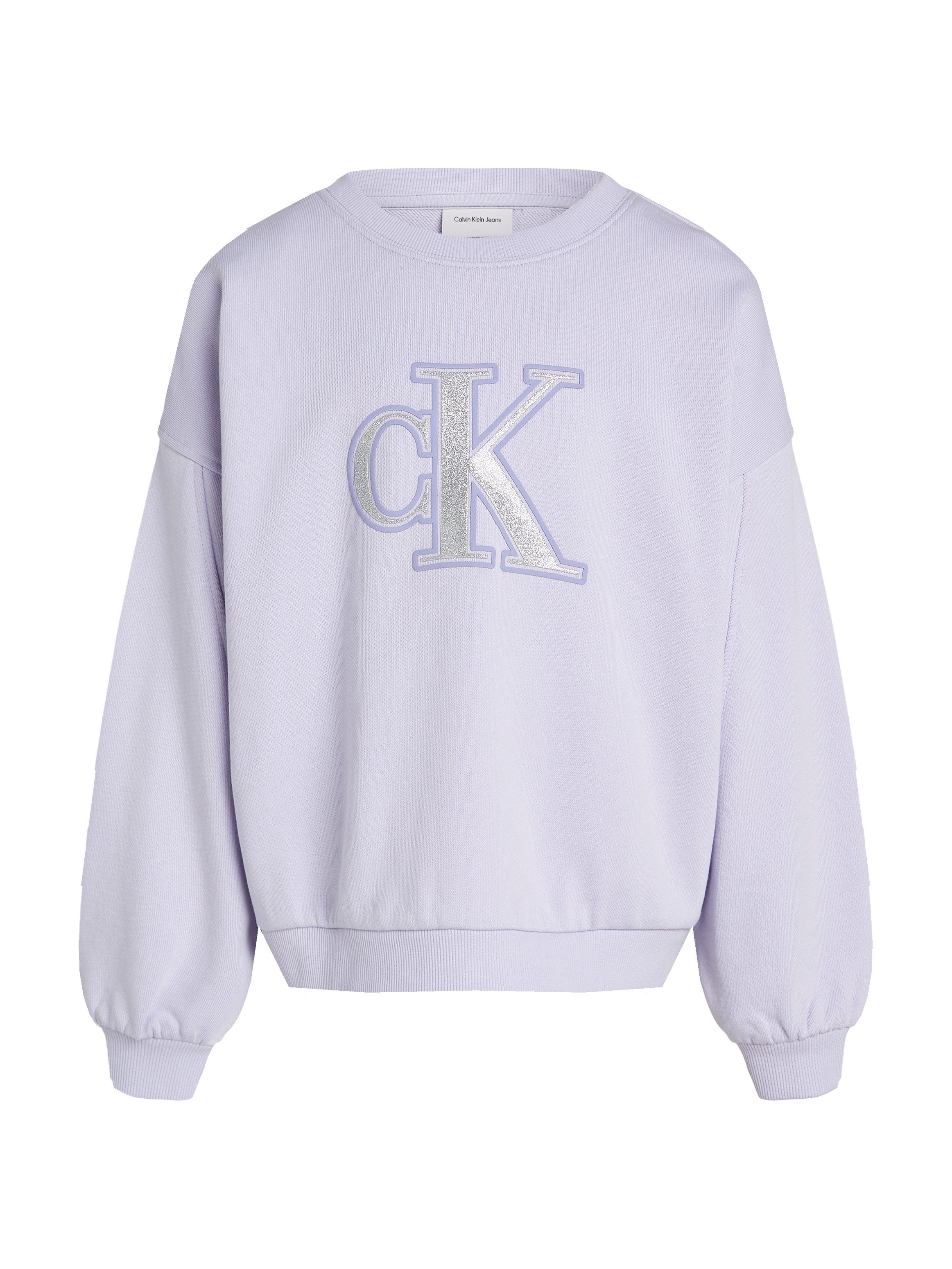 Calvin Klein Sweatshirt METALLIC CK LS CN SWEATSHIRT