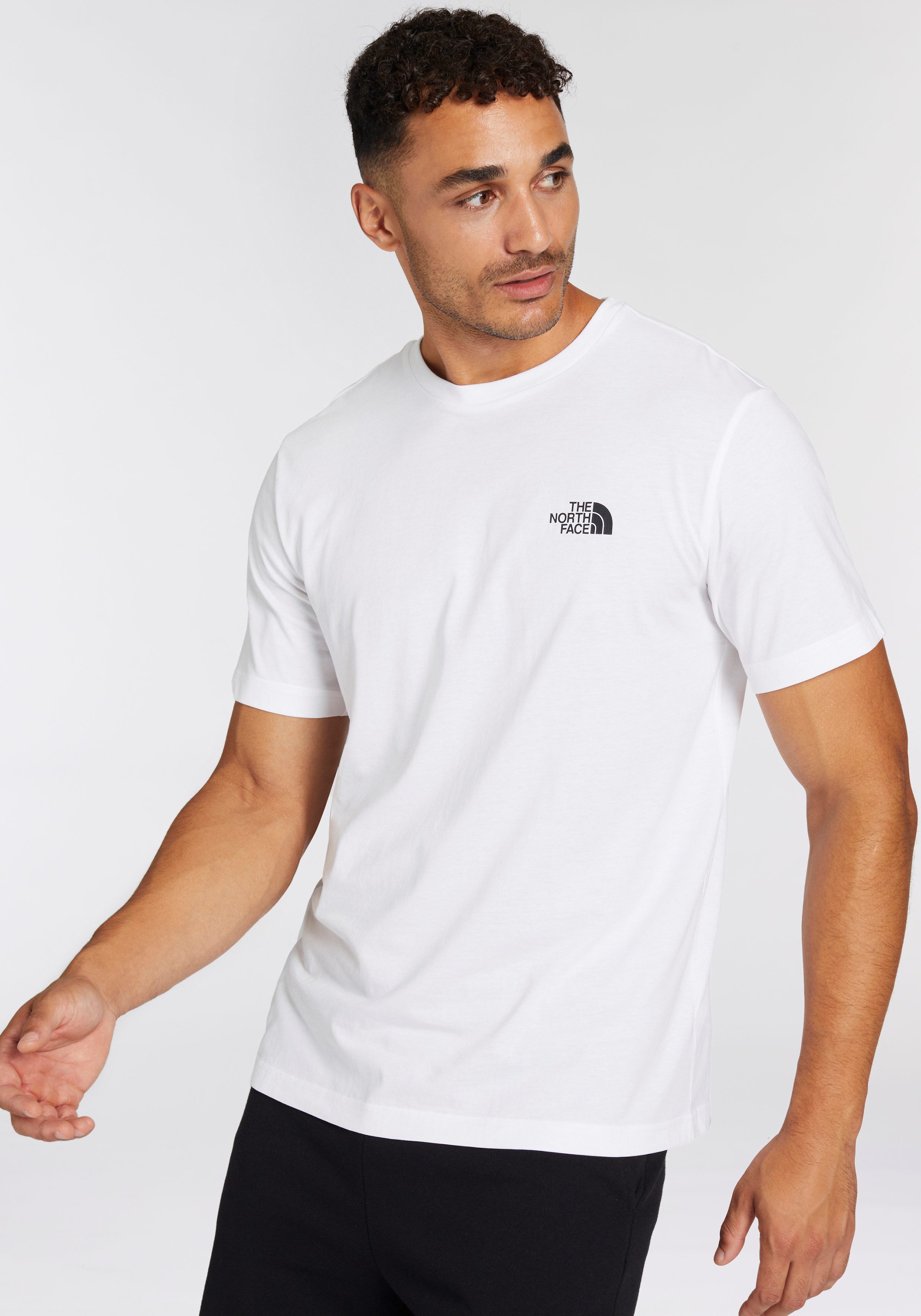 The North Face Simple Dome T-Shirt Heren White- Heren White