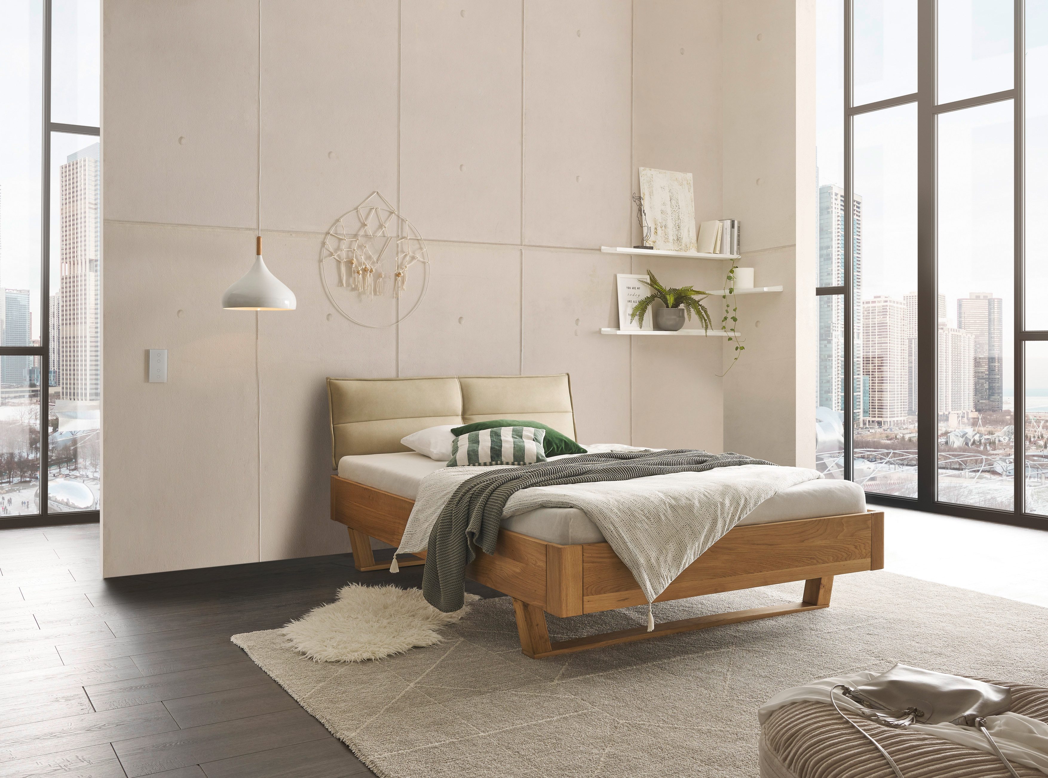 Schlafkontor Massief houten ledikant Tjark naar keuze bed met ligoppervlak in 140 of 180 cm