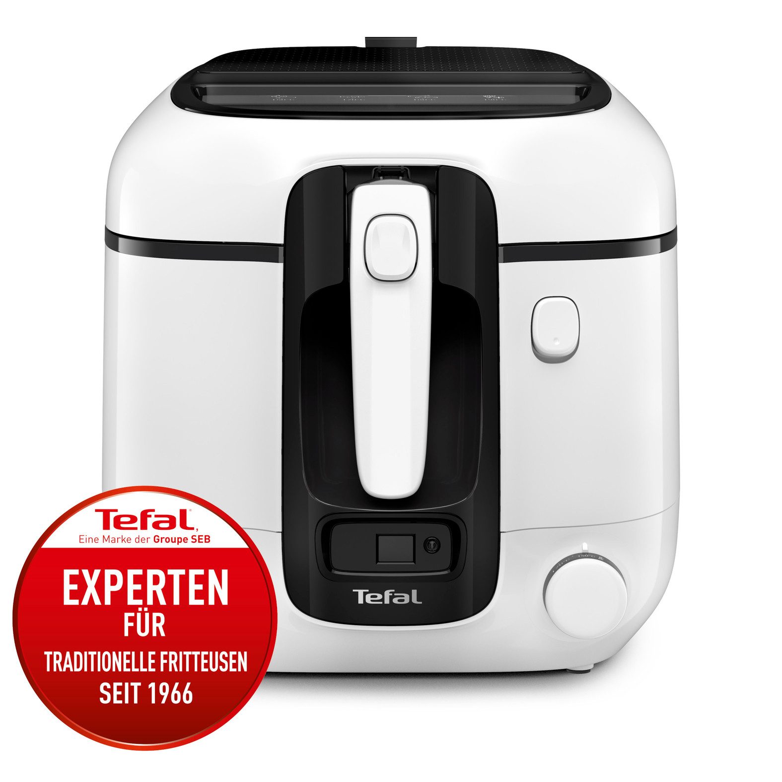Tefal Friteuse Super Uno Timer, capaciteit: 2,2 L, eenvoudige reiniging, geurfilter, FR3140