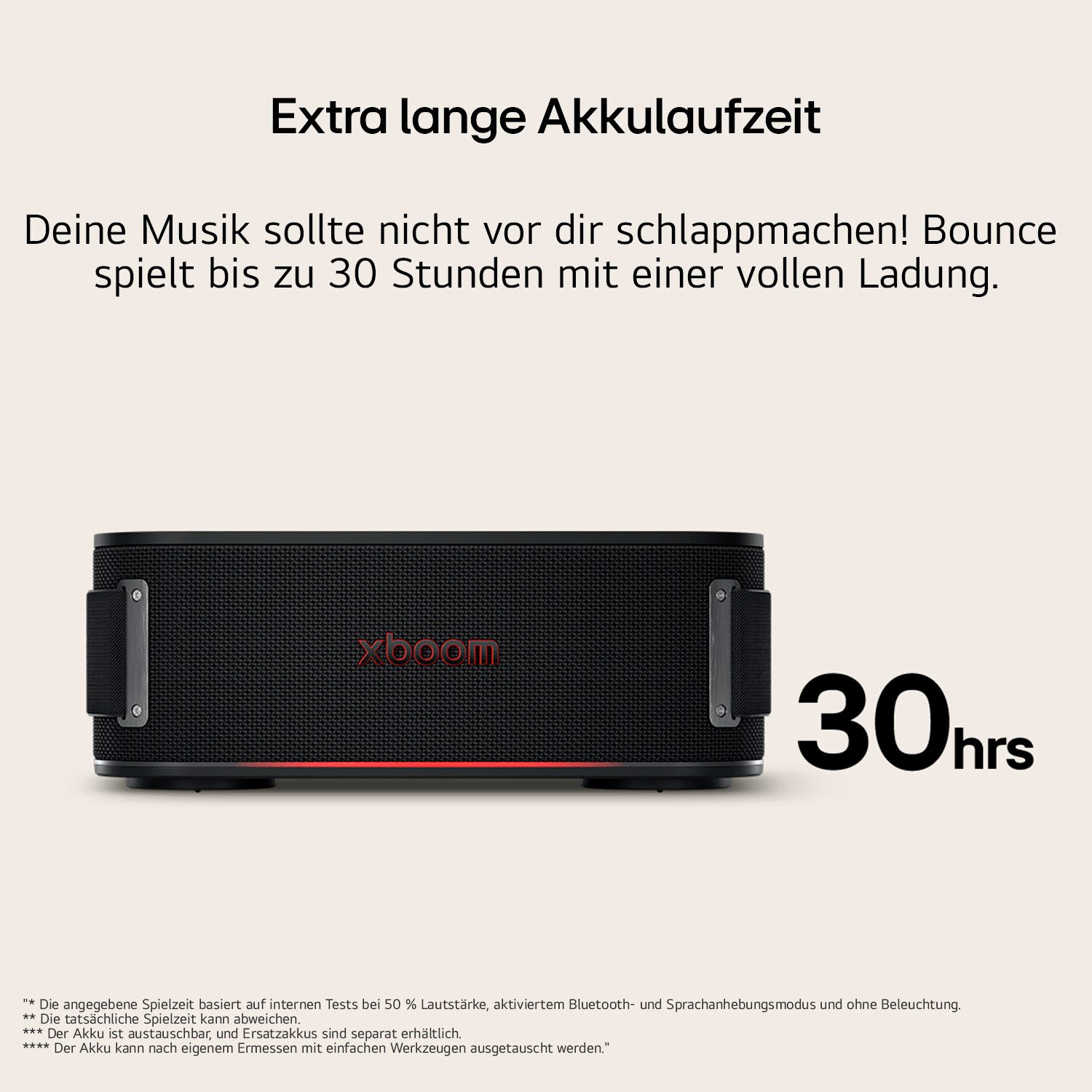 LG Bluetoothluidspreker Xboom BOUNCE