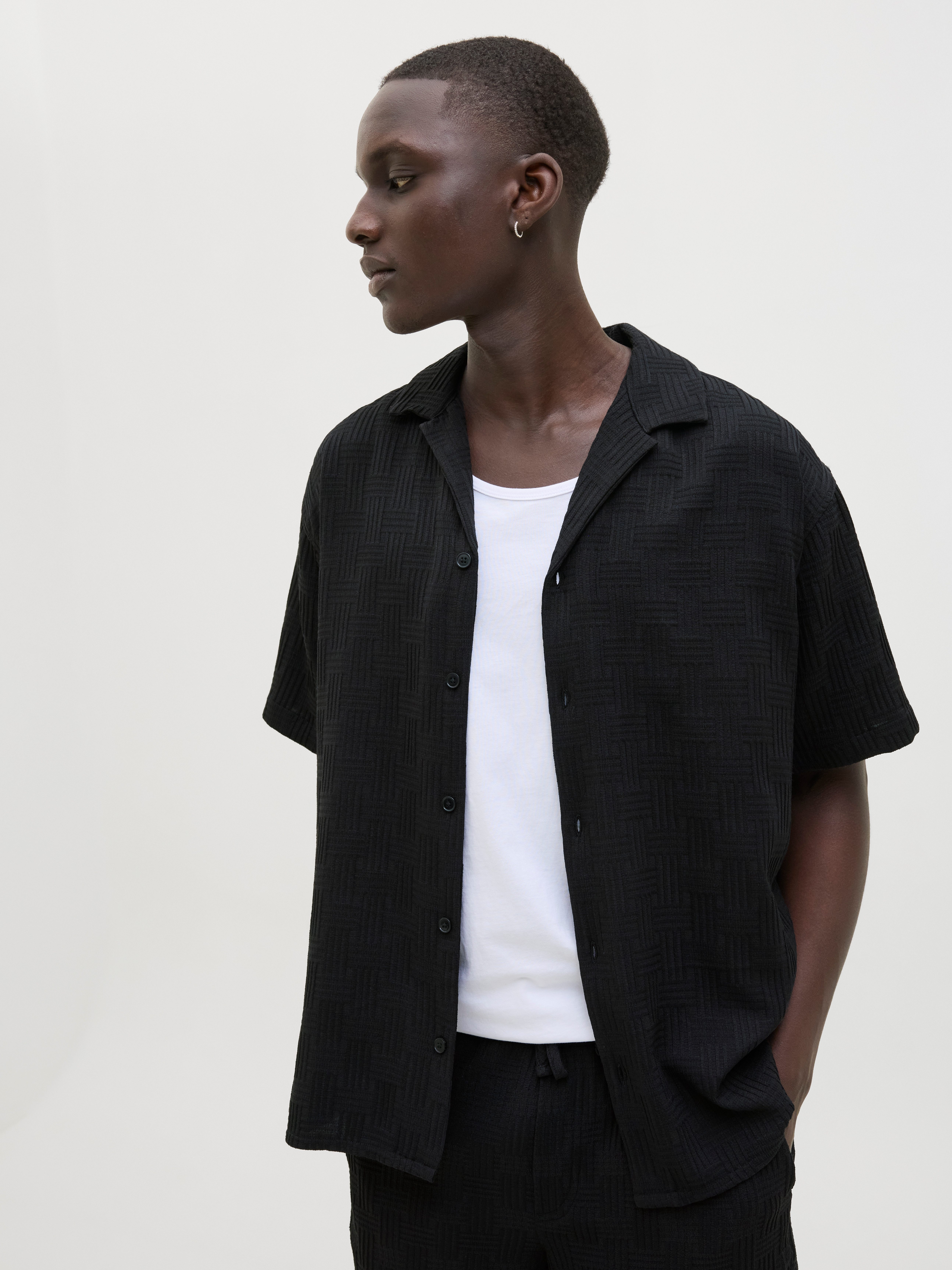 Jack & Jones Overhemd met korte mouwen JJEMATTEO RESORT SHIRT SS SN