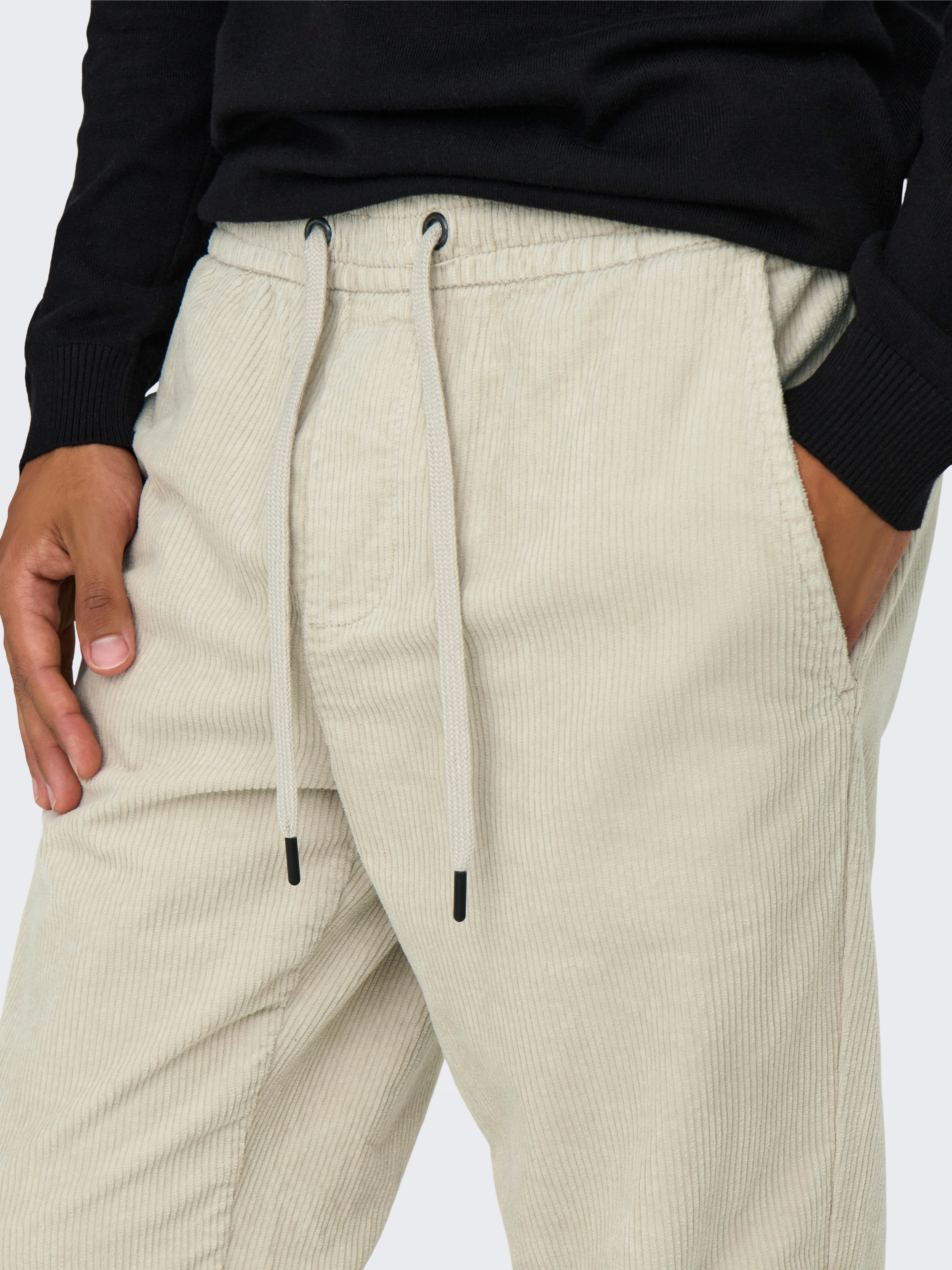 ONLY & SONS Cordbroek ONSLINUS TAP CORDUROY 0185 PANT NOOS