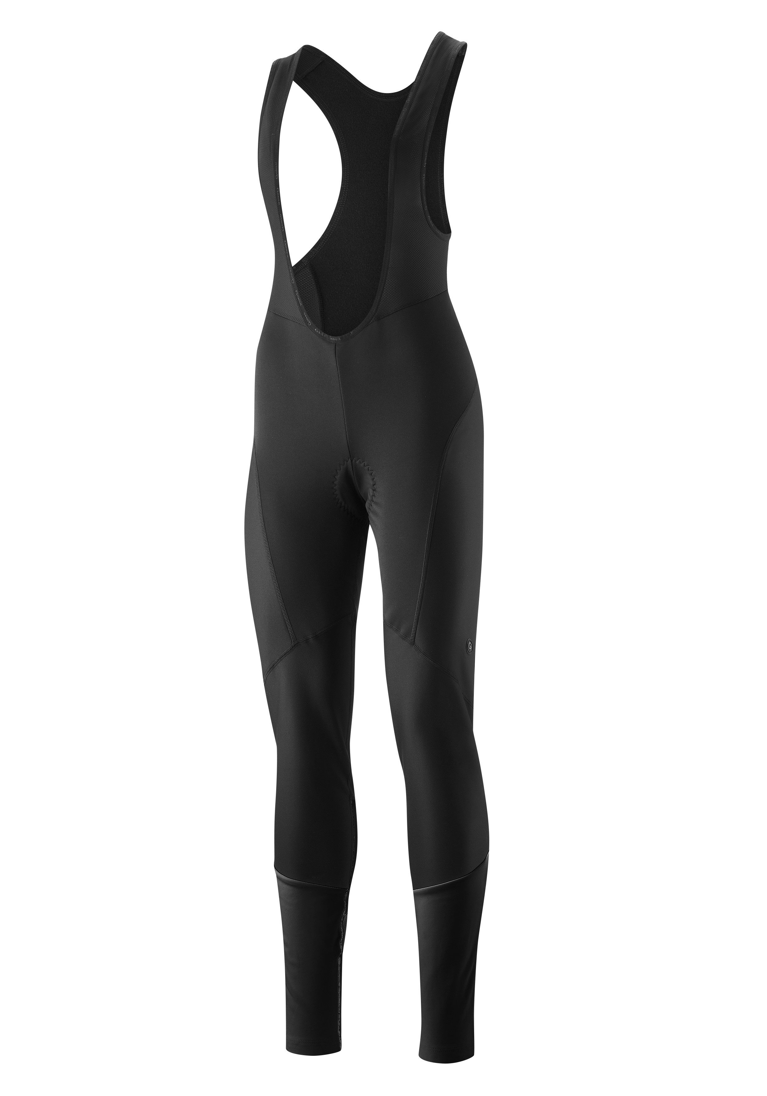 Gonso Fietsbroek Essential Bib Tight Softshell W Dames fietsbroek met bandjes en zitkussen
