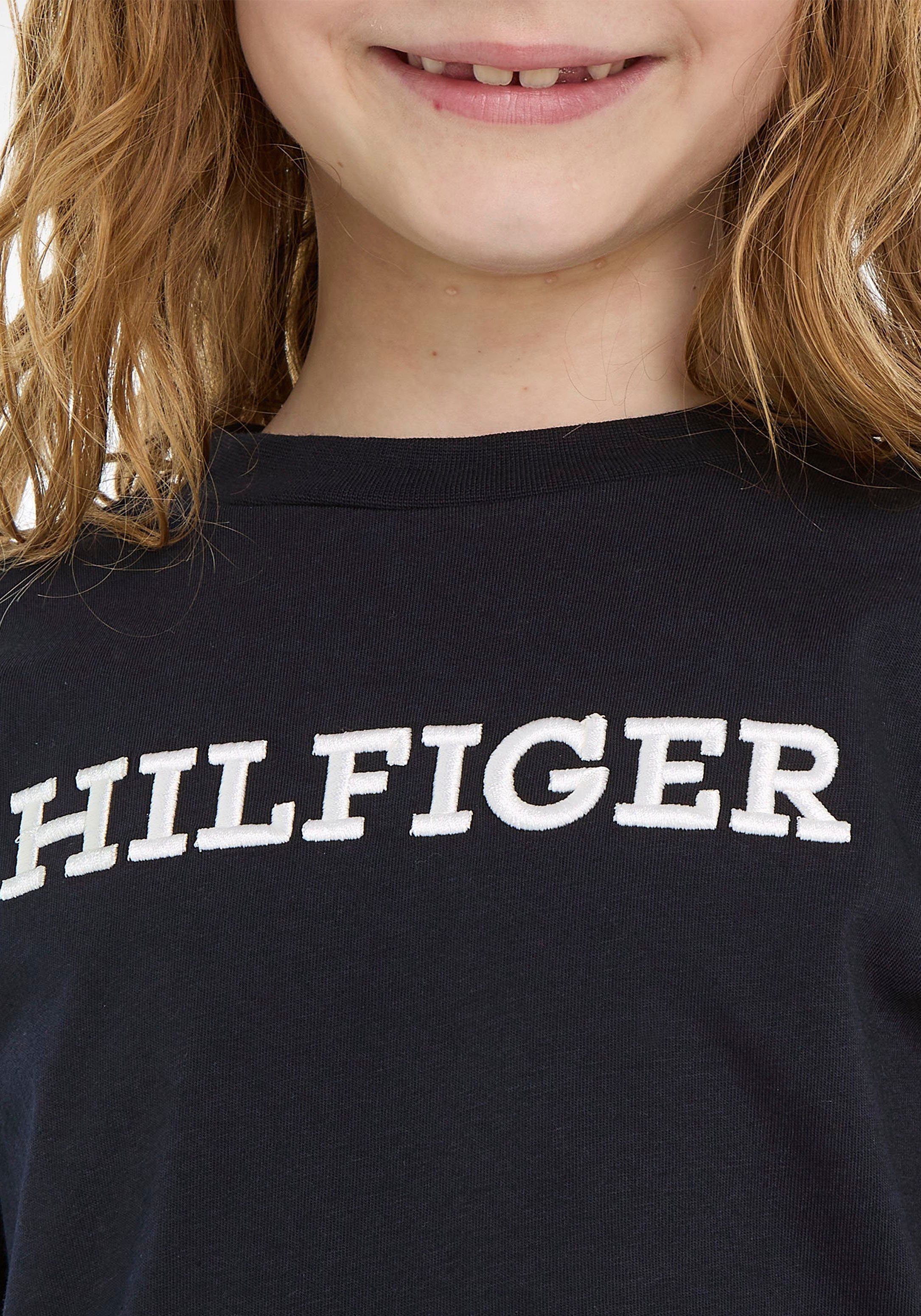 Tommy Hilfiger T-shirt U MONOTYPE TEE S/S met groot logoborduursel