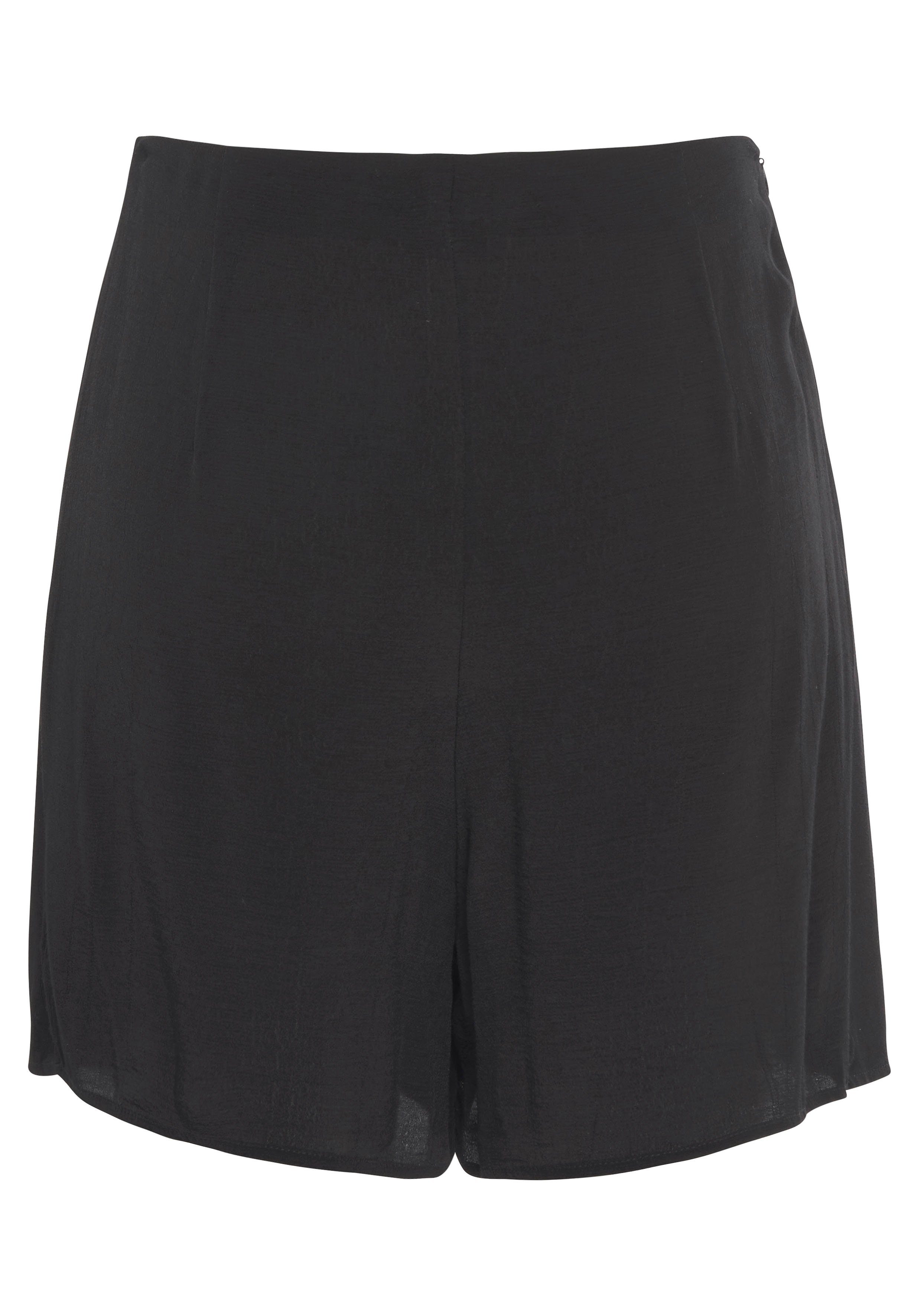 Vivance Broekrok met decoratieve knopen zomerse skort