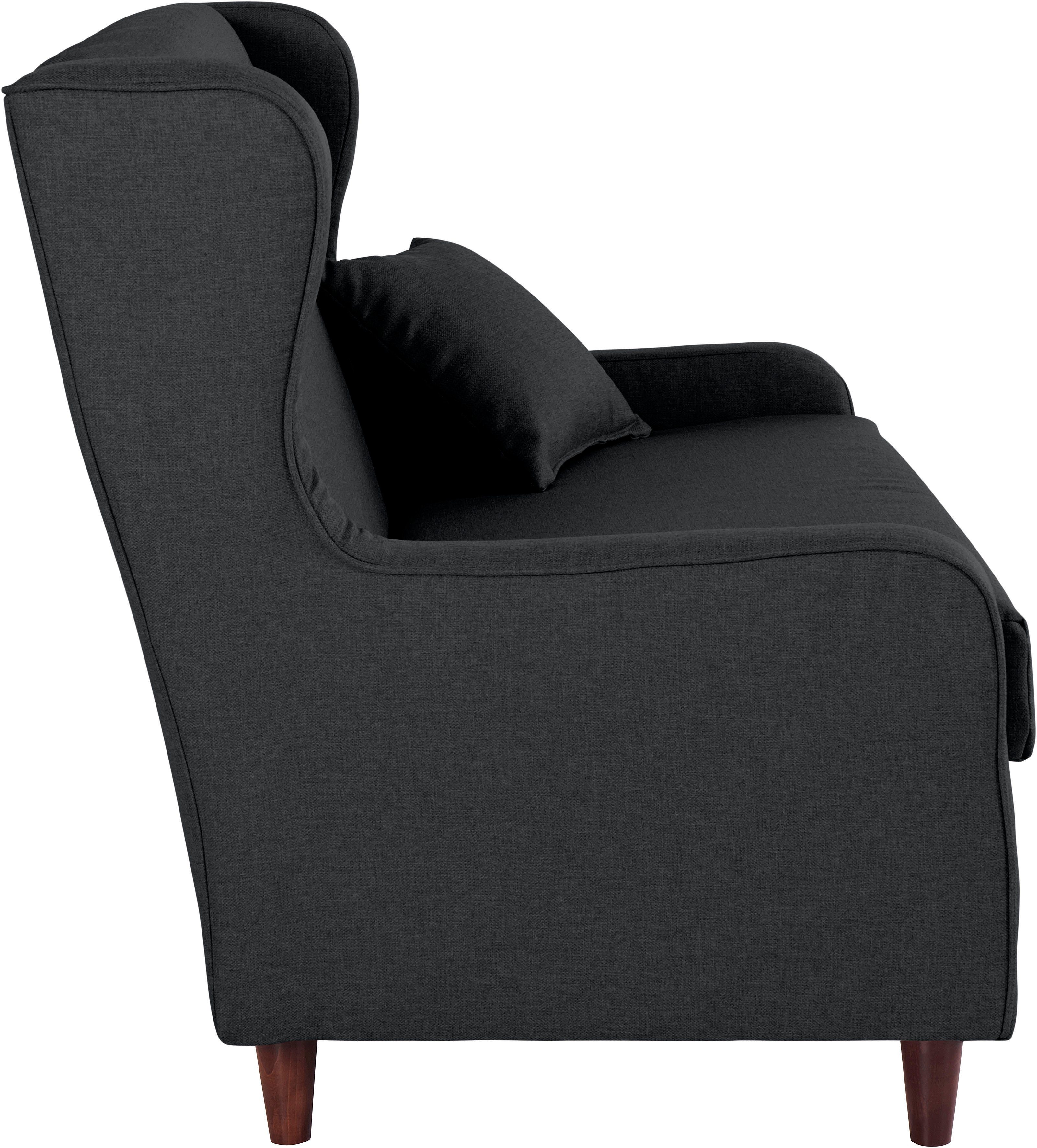 COLLECTION AB Oorfauteuil MIKE Breedte 130 cm, 1 sierkussen meegeleverd