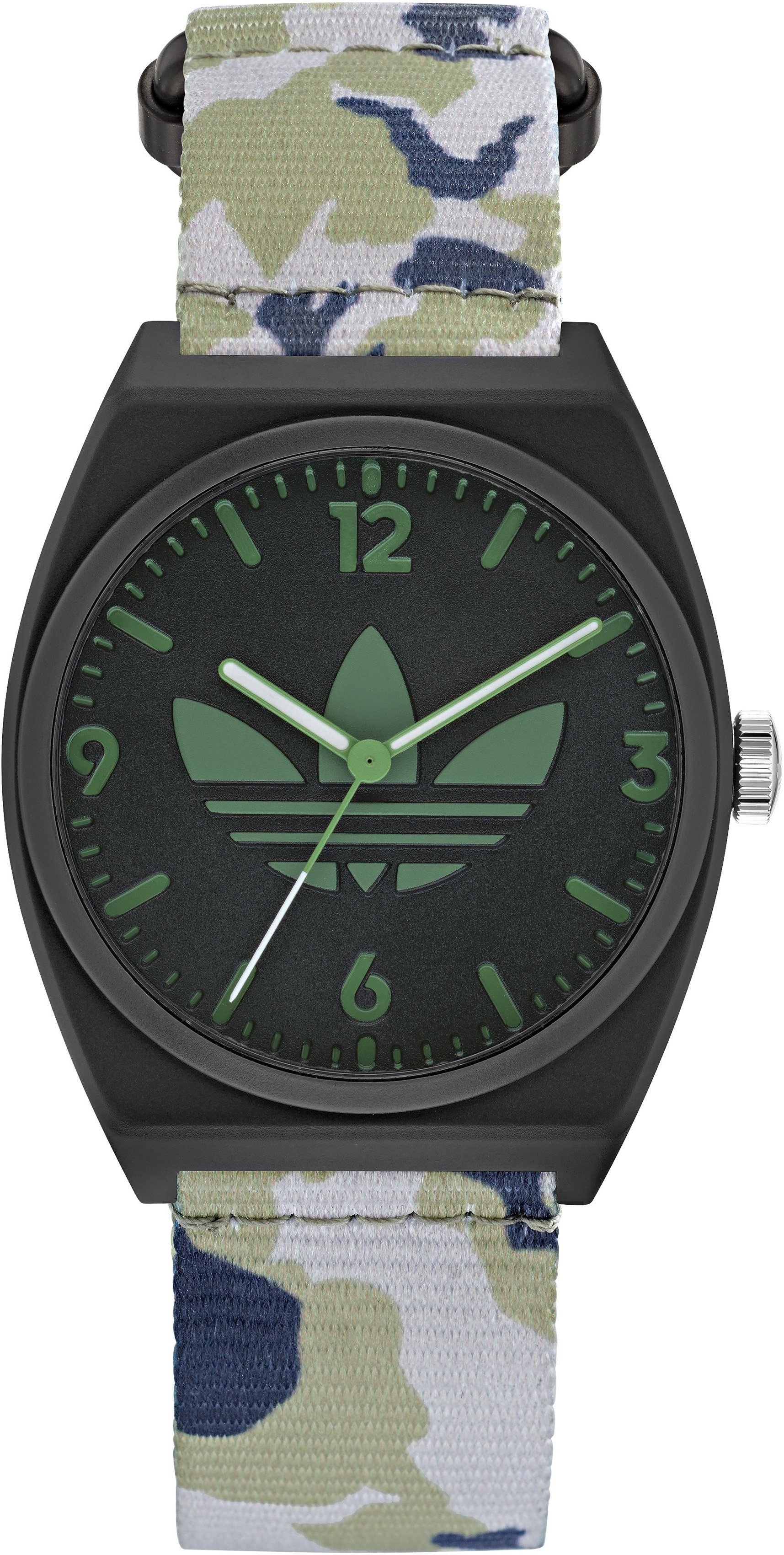 adidas Originals Kwartshorloge PROJECT TWO, AOST220402I Polshorloge, dames, herenhorloge, textielband,...