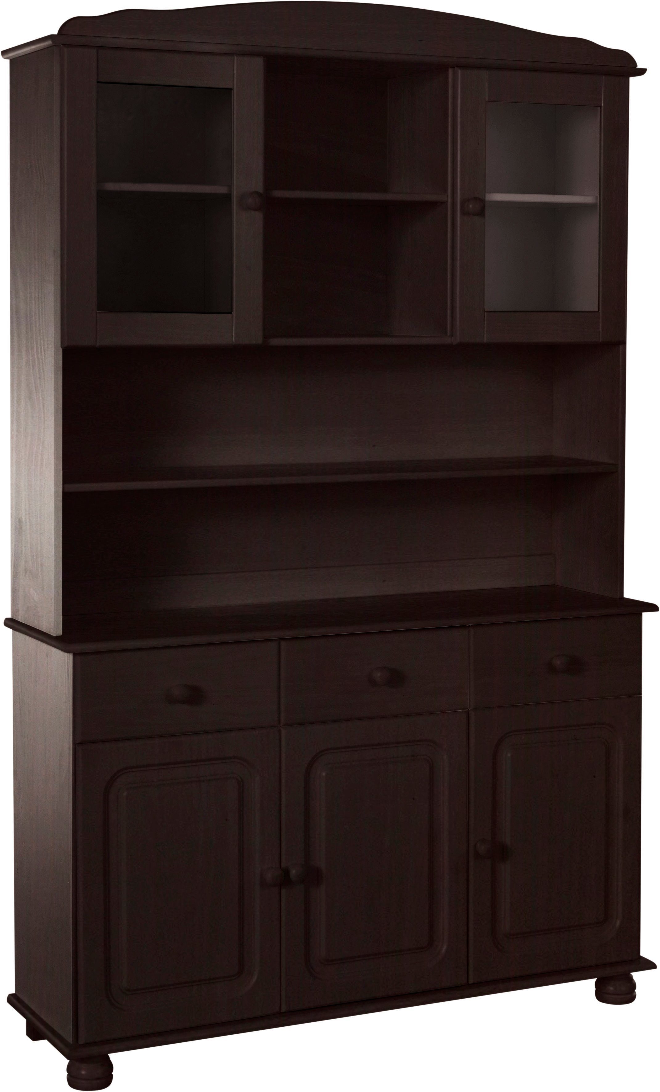 Home affaire Buffetkast Mette Met 2 laden en veel bergruimte achter 4 deuren, hoogte 181cm (2-delig)