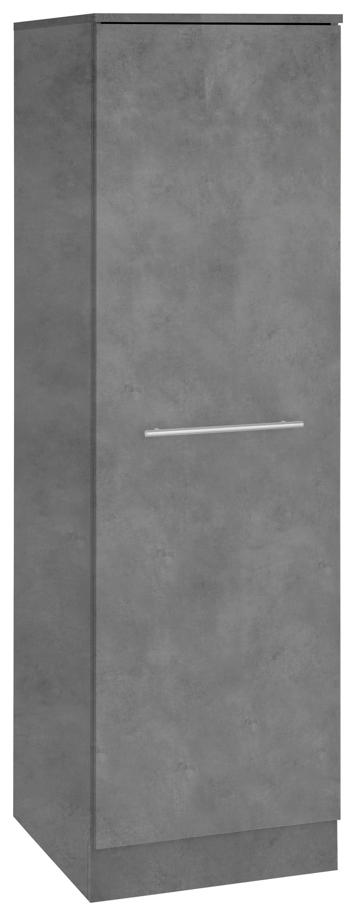 wiho Küchen Provisiekast Flexi2 Breedte 50 cm, met 4 uittrekken voorraadkasten grijs