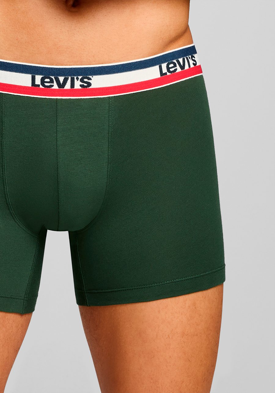 Levi's® Boxershort LEVIS MEN SPRTSWR LOGO BOXER BRIEF 3P (Set van 3)