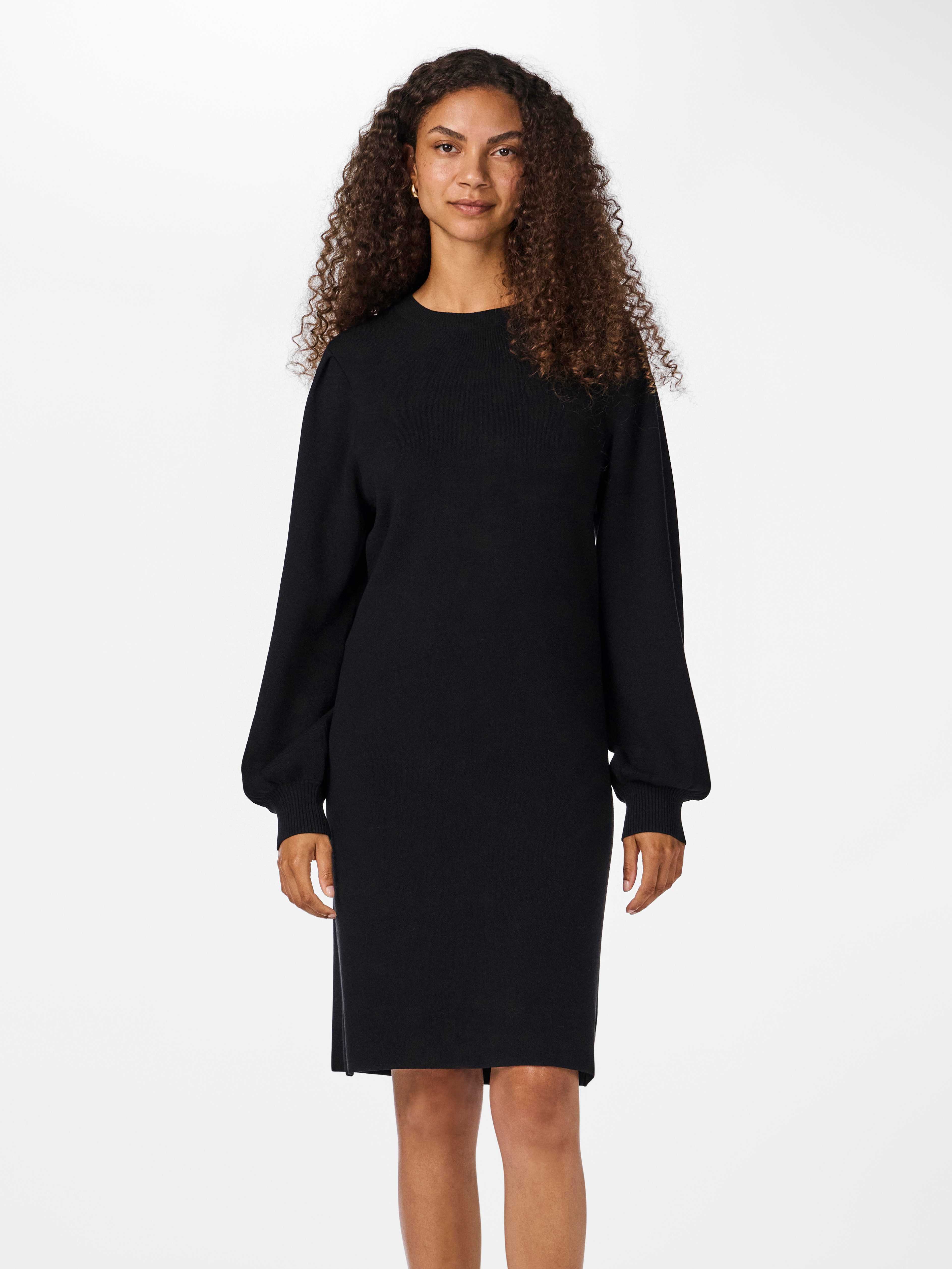 Y.A.S Gebreide jurk YASFONNY LS KNIT DRESS S. NOOS