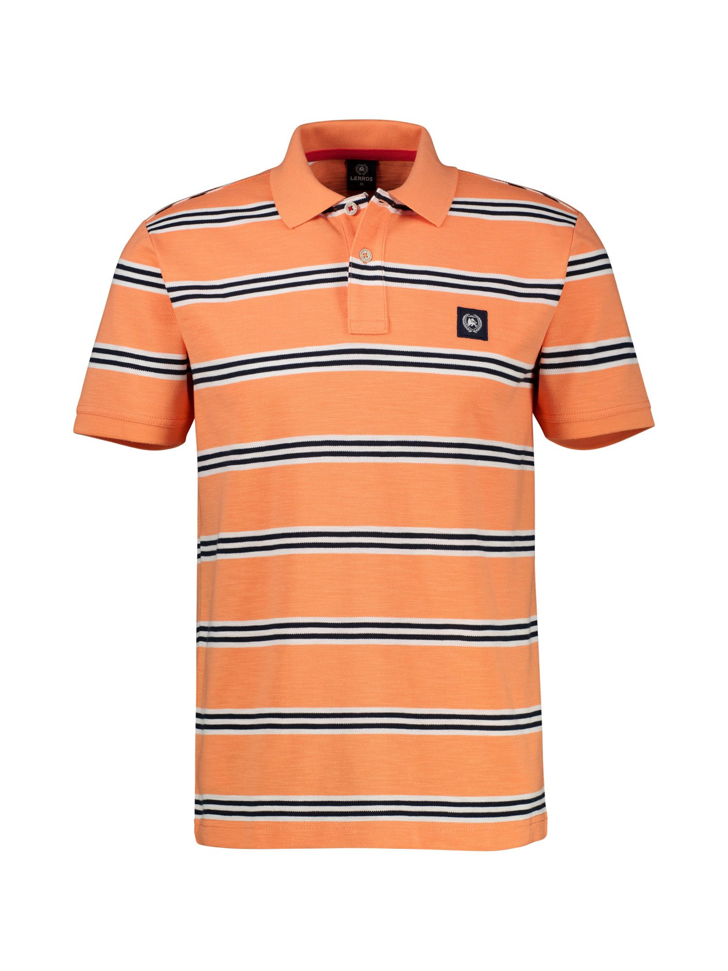 Lerros Poloshirt LERROS heren poloshirt in rugby-look