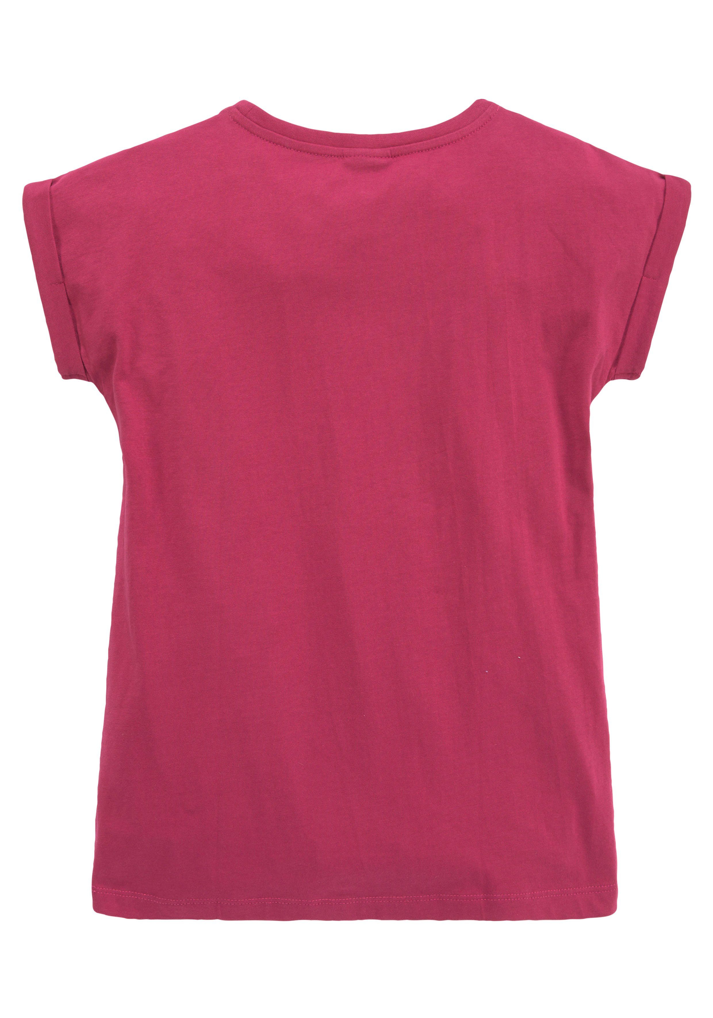 KIDSWORLD T-shirt Be unique - right now korte mouwen, bedrukt, ronde hals