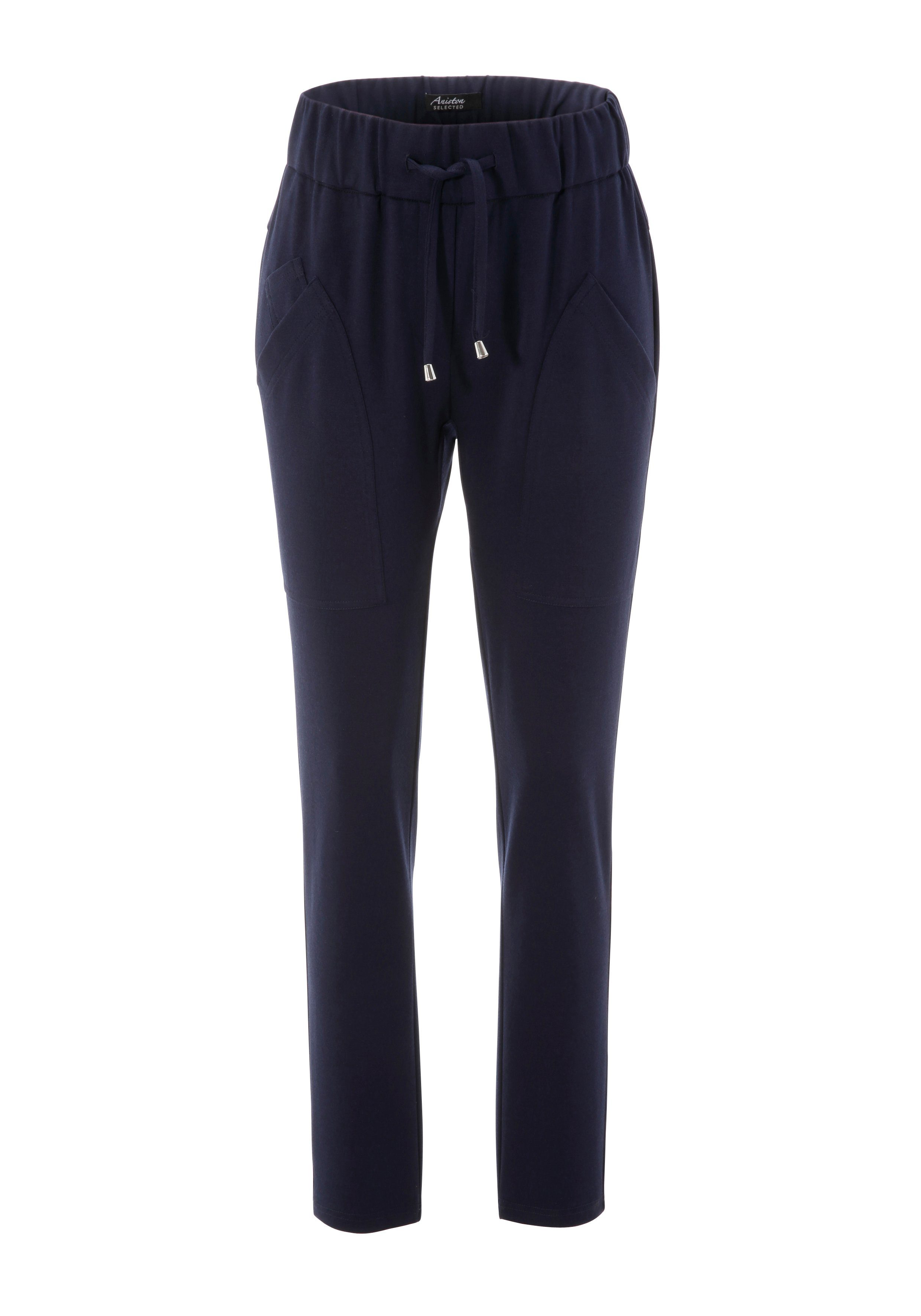 Aniston SELECTED Comfortbroek met grote, opgestikte zakken