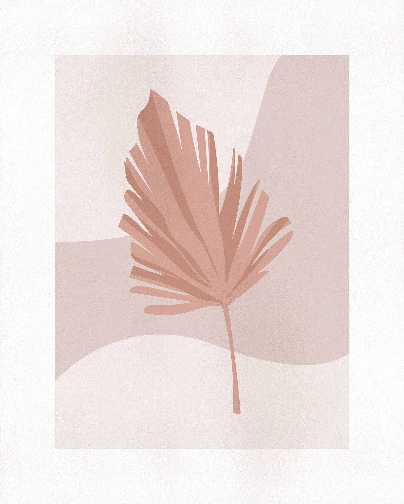 Komar Artprint Minimalist Leaf Lover