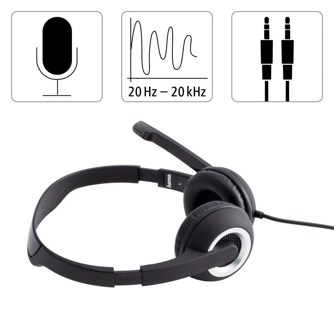 Hama Headset Pc-headset "Essential HS 300" stereo