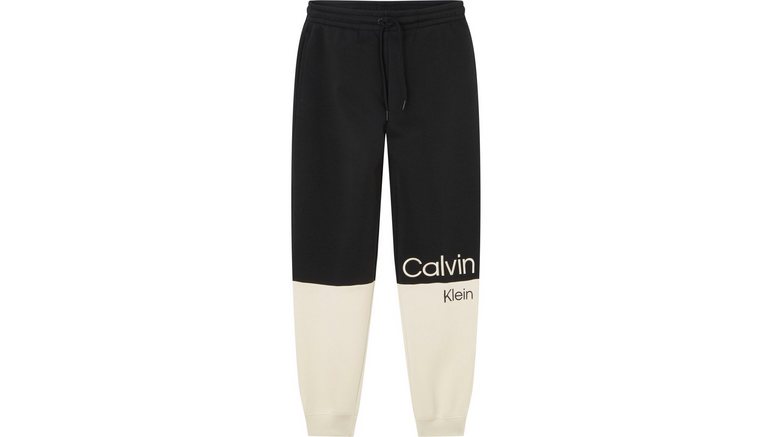 Calvin Klein Sweatpants COLOR BLOCKING CUFFED JOG PANTS