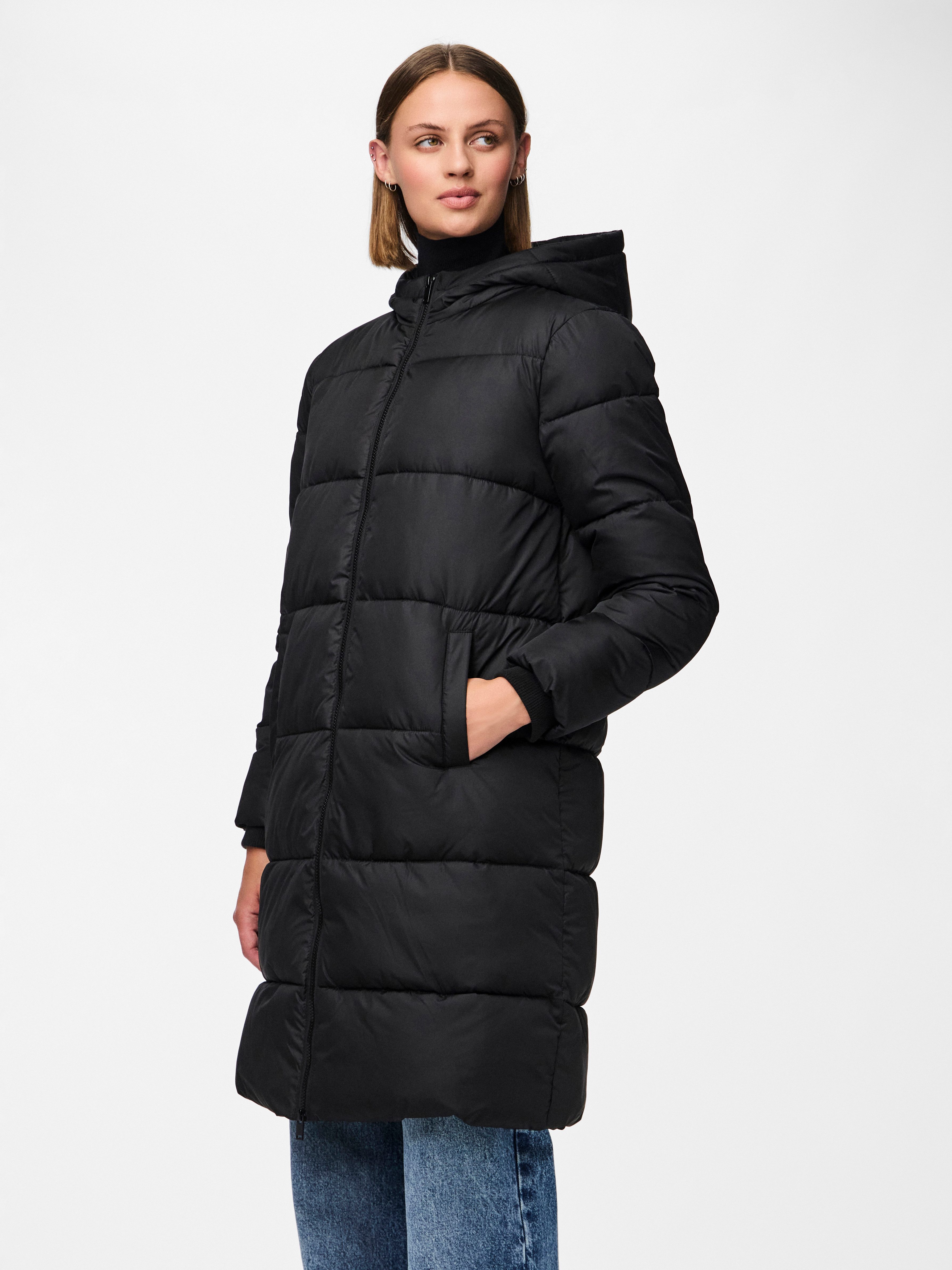 pieces Gewatteerde jas PCBEE NEW LONG PUFFER JACKET NOOS BC
