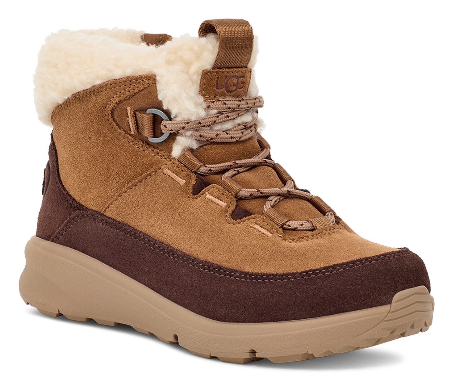 UGG Winterlaarzen TERRE TRAIL COZY LACE Trekkinglaarzen, veterschoenen, winterlaarzen met warme voering