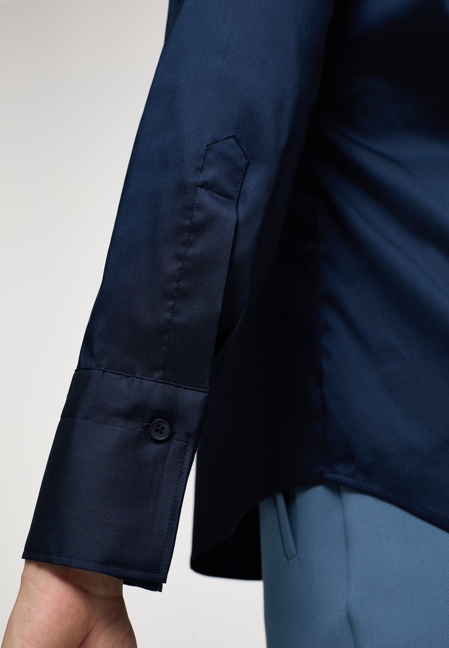 Eterna Overhemdblouse FITTED EASY IRON (gemakkelijk te strijken)