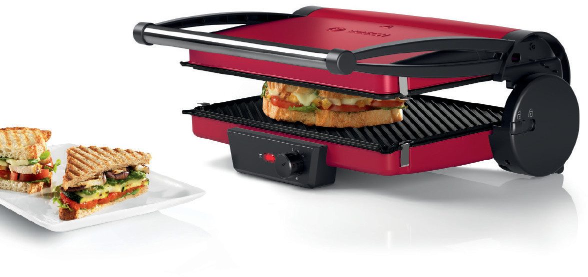 BOSCH Contactgrill TCG4104 rot