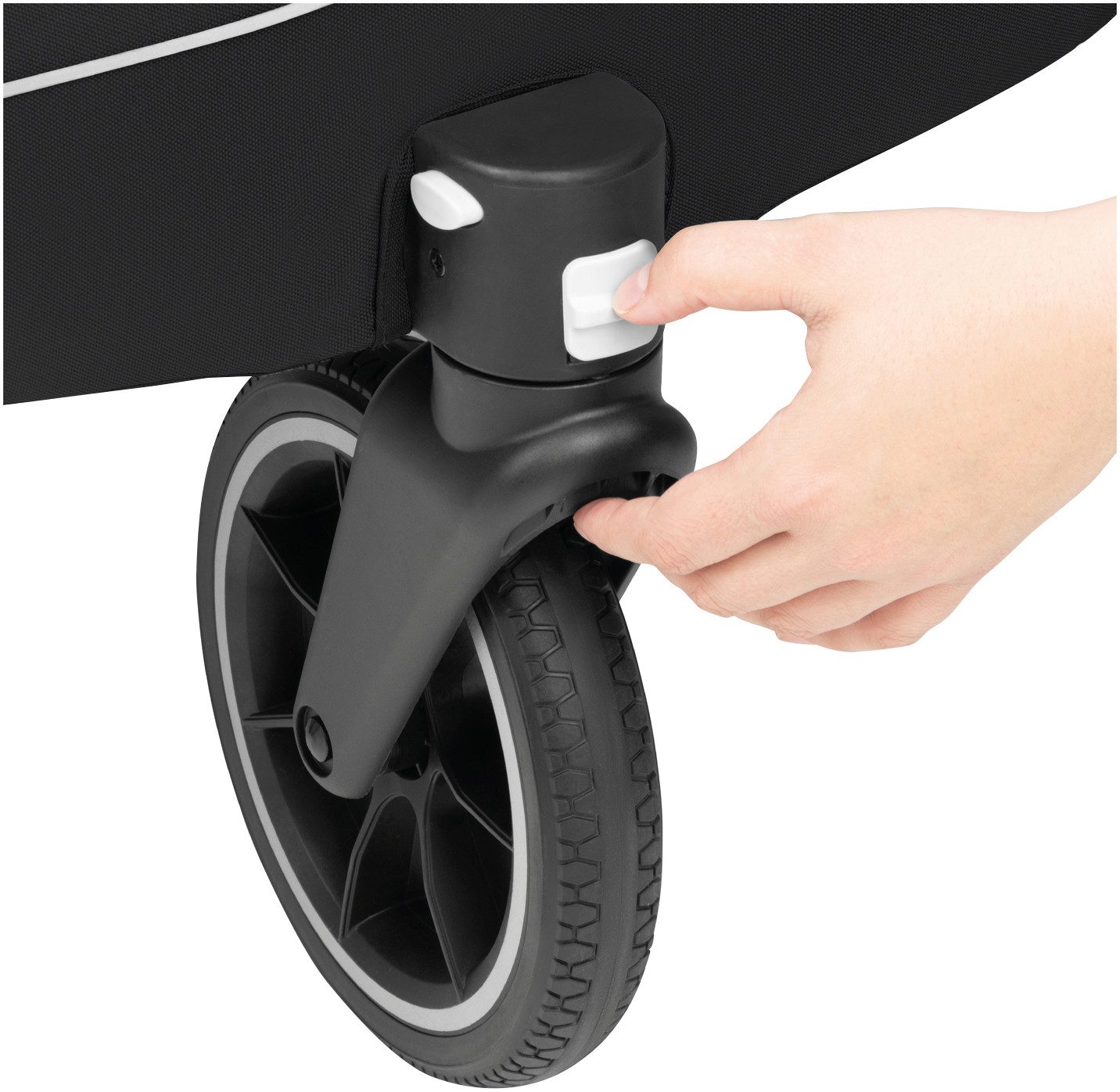 Hauck Kinderen fiets aanhanger 2in1 Bike Trailer und Buggy Dryk Duo Plus, black