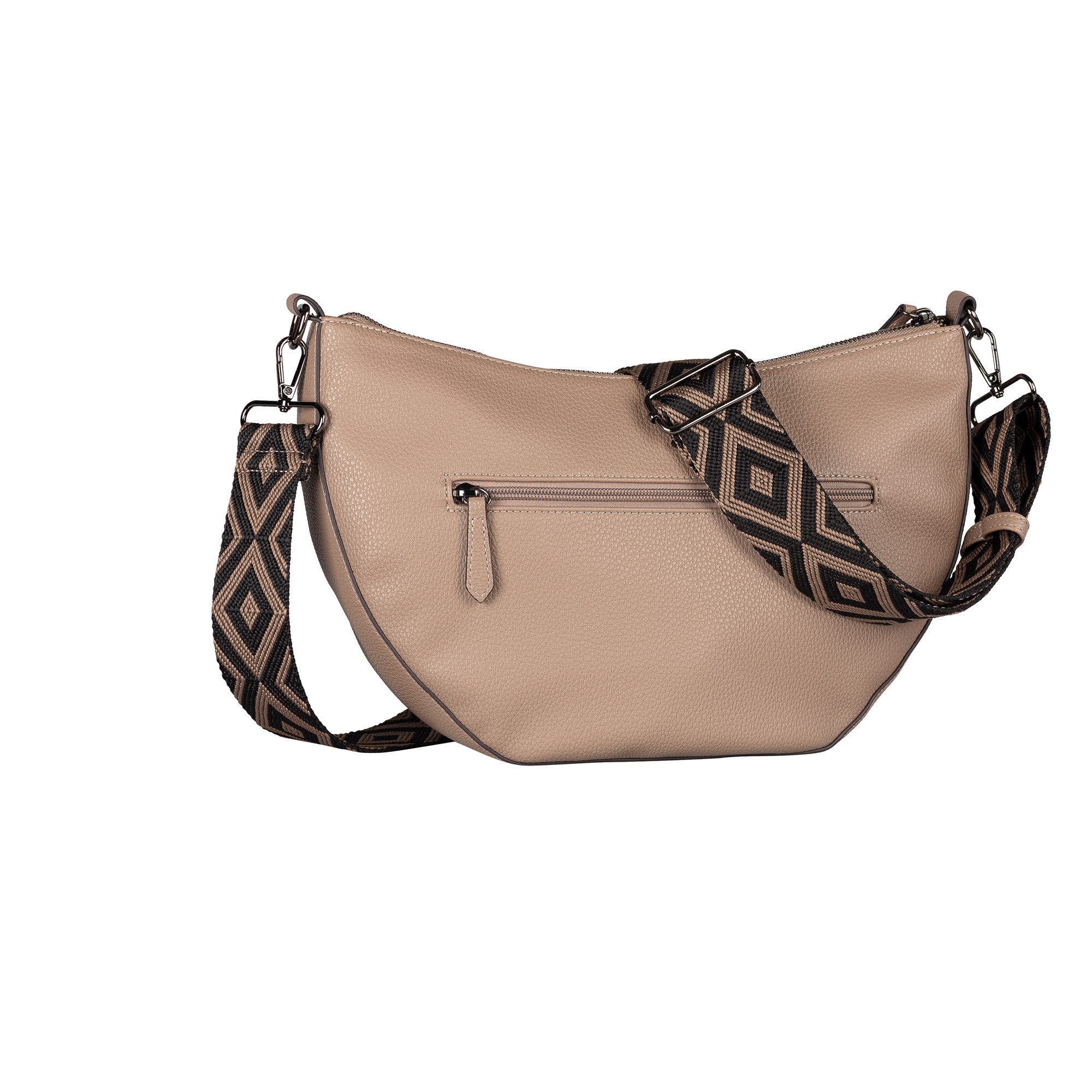 Gabor Schoudertas LINDA zacht kunstleer met elegante schouderband van edel weefband