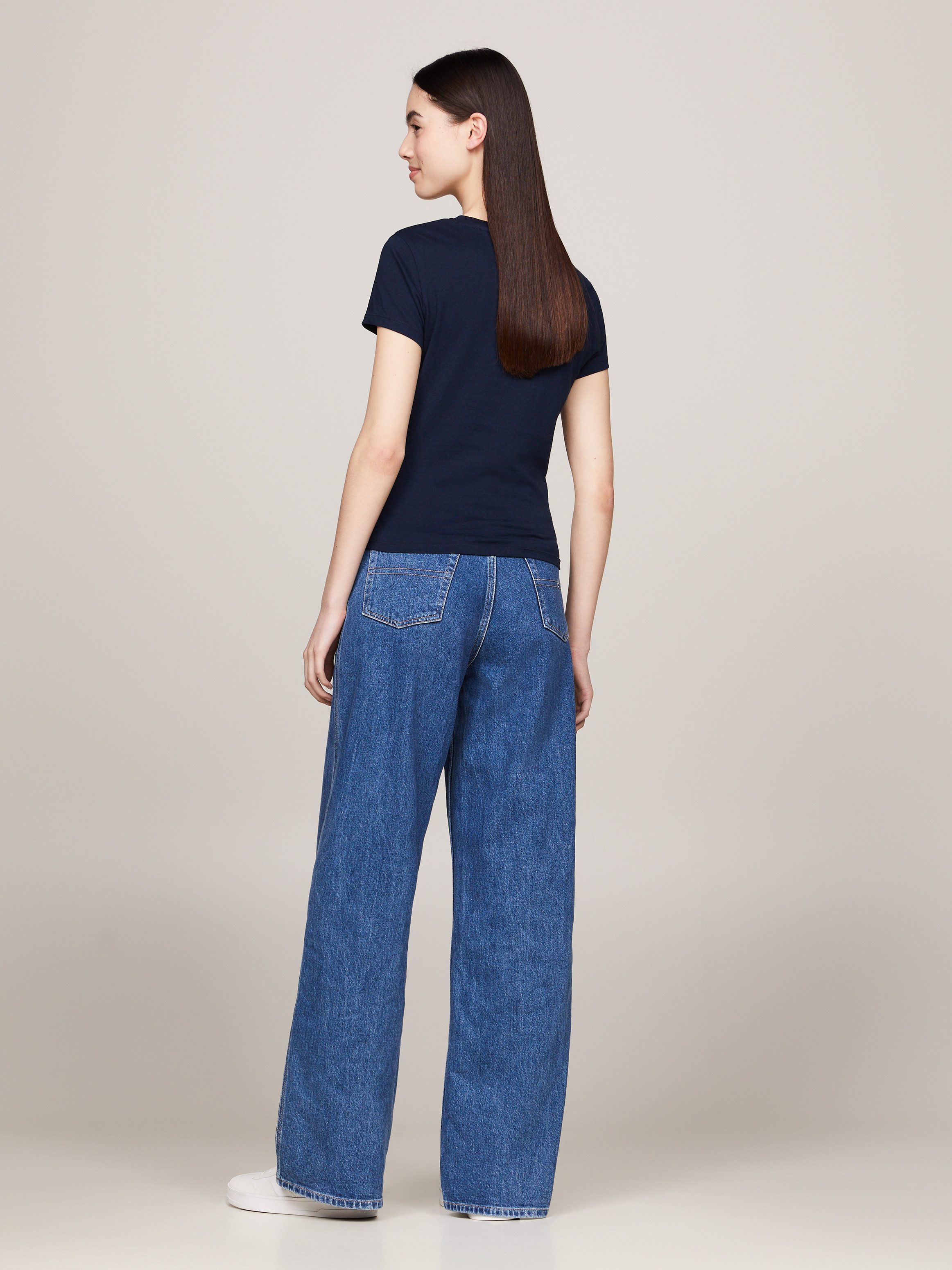 TOMMY JEANS T-shirt TJW SLIM LINEAR TEE EXT