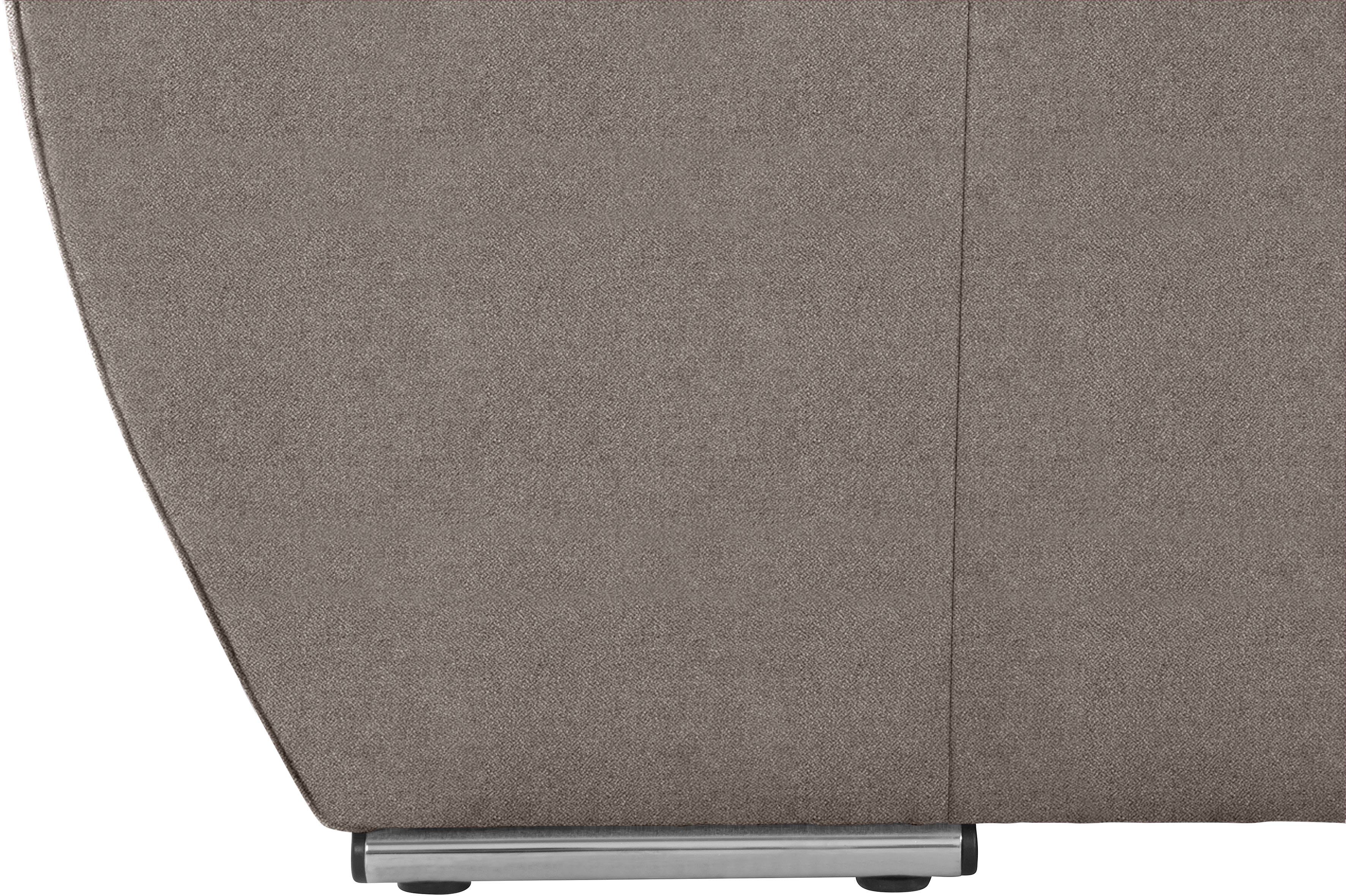 DOMO collection 3-zitsbank Lagoa, moderne zittingstikking, comfortabel en comfortabel