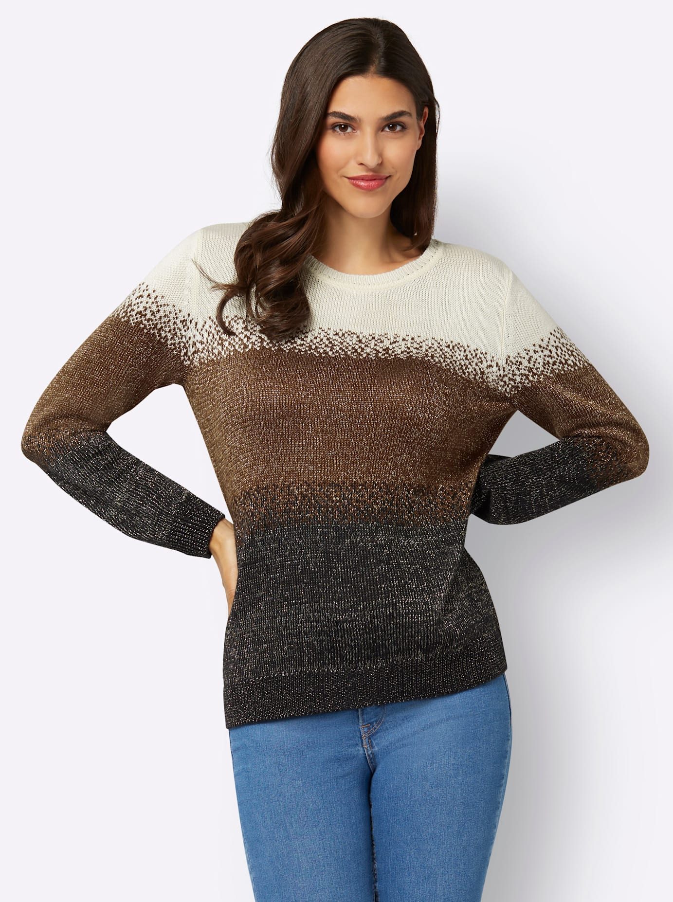 Classic Basics Trui met ronde hals Trui