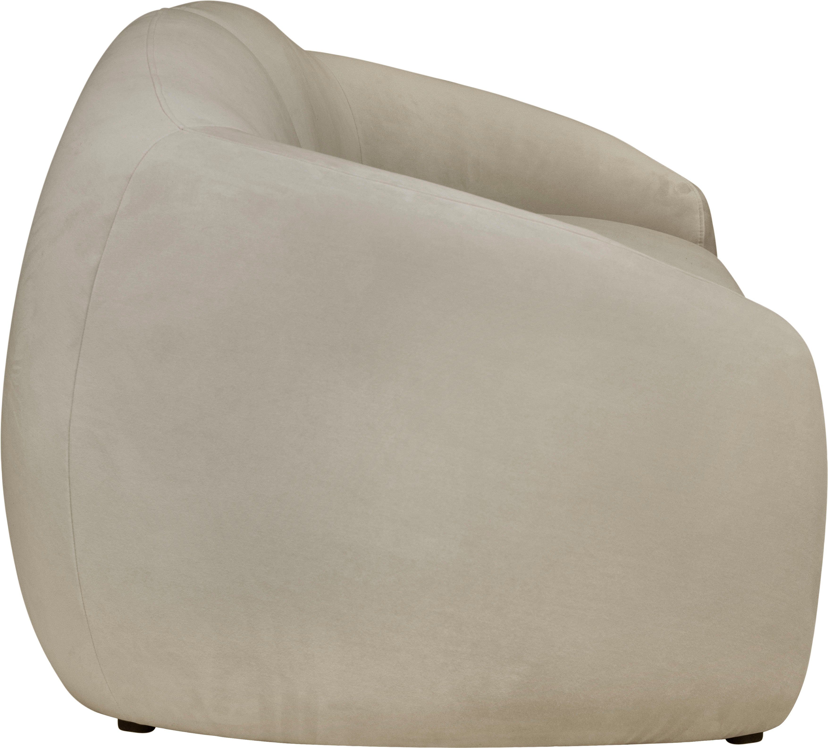 LeGer Home by Lena Gercke Megabank YANI designerbank, organische vorm, afmetingen B/D/H: 240/64/81 cm