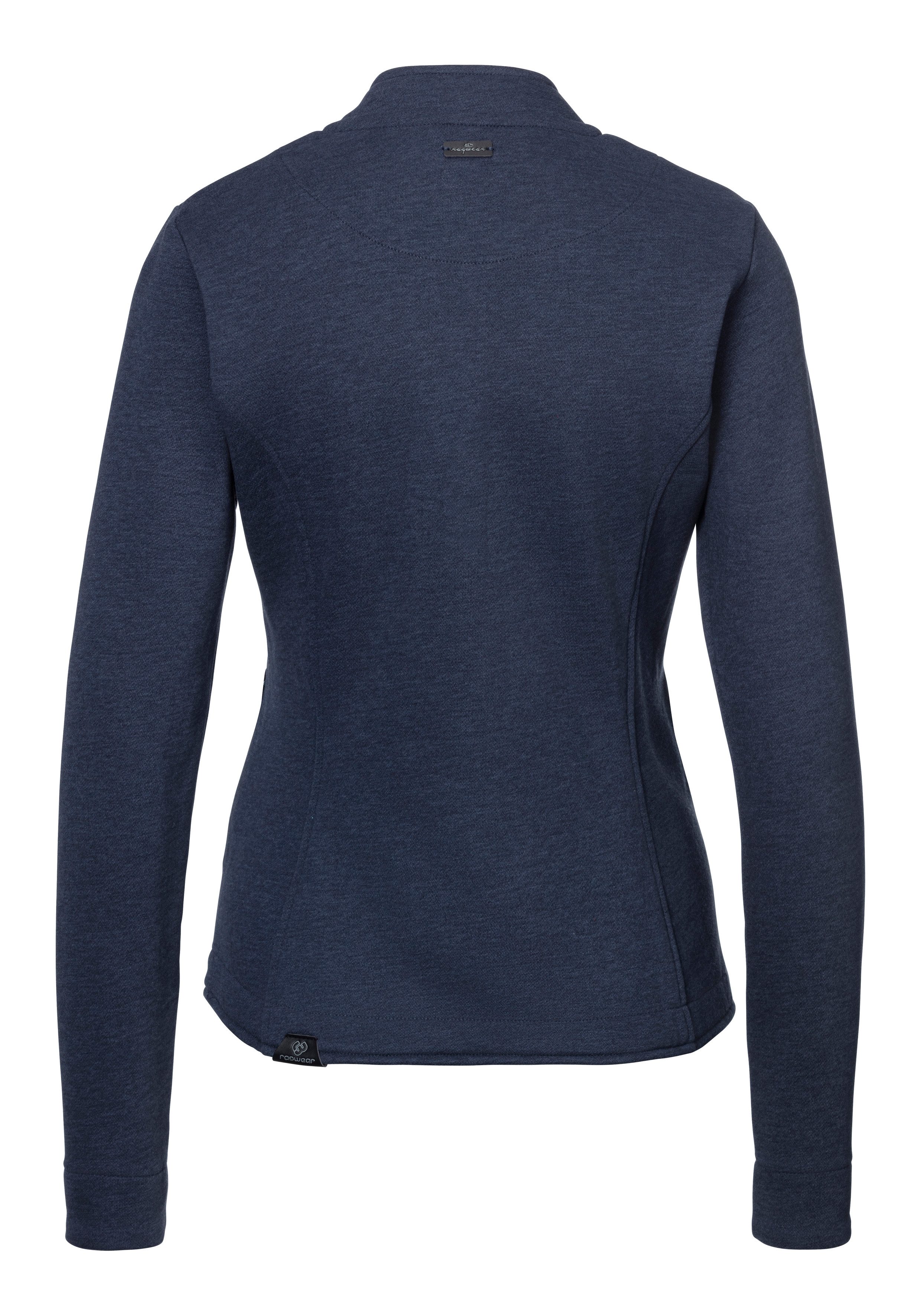 Ragwear Sweatvest AVALINA O maritieme sweatblazer met contrastdetails