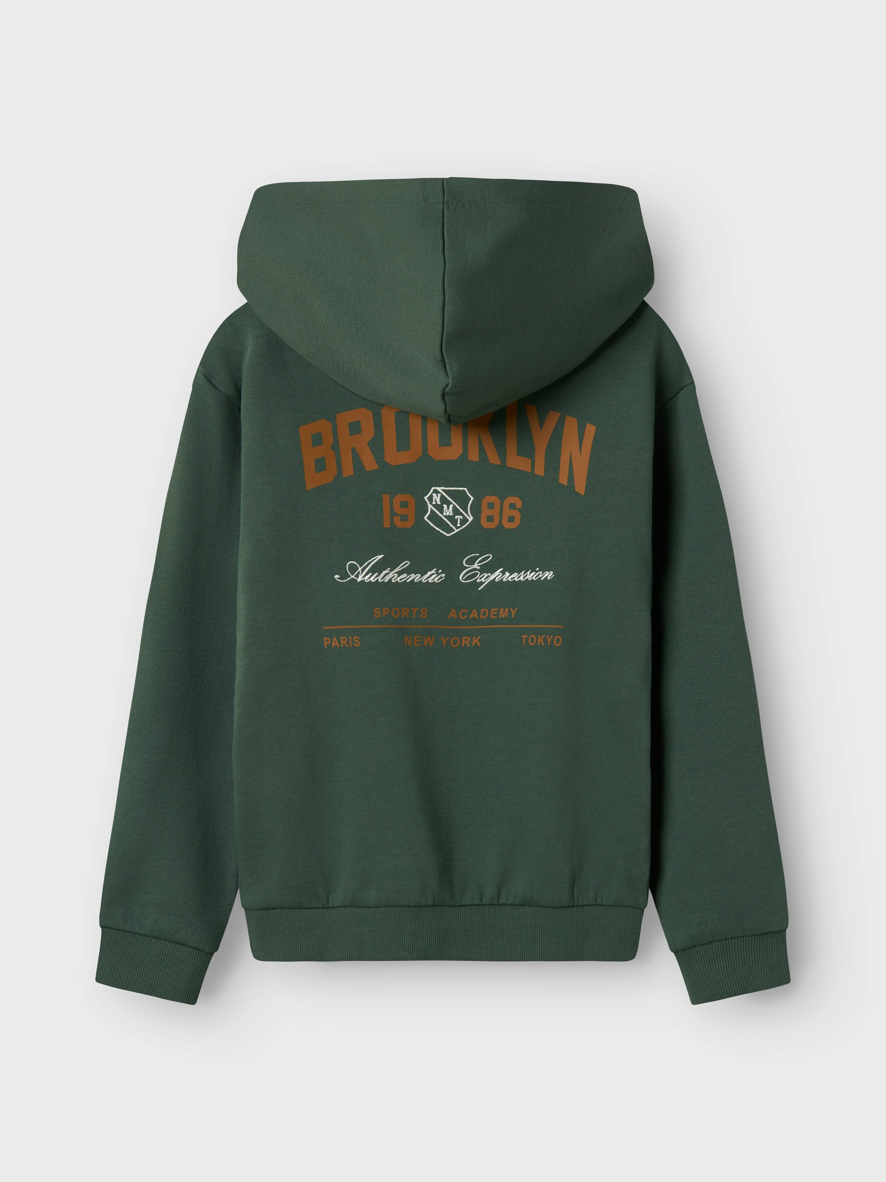 Name It Hoodie NKMNEWI LS NREG SWEAT WH BRU