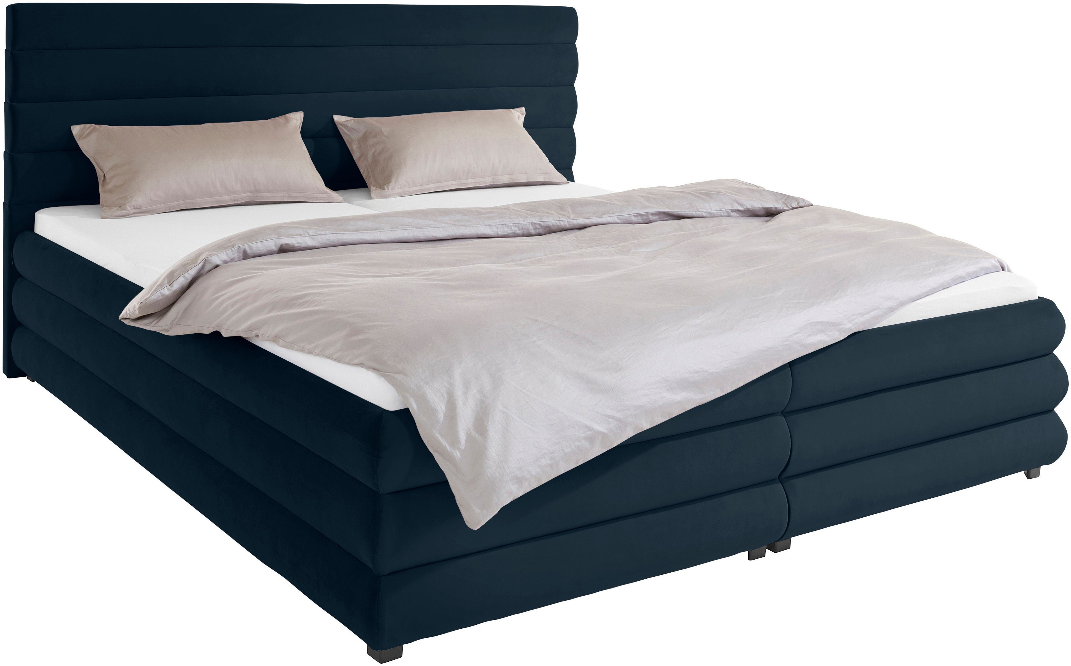 LeGer Home by Lena Gercke Gestoffeerd bed Maylis naar keuze met en zonder matras en lattenbodem, ook in 200 cm breedte
