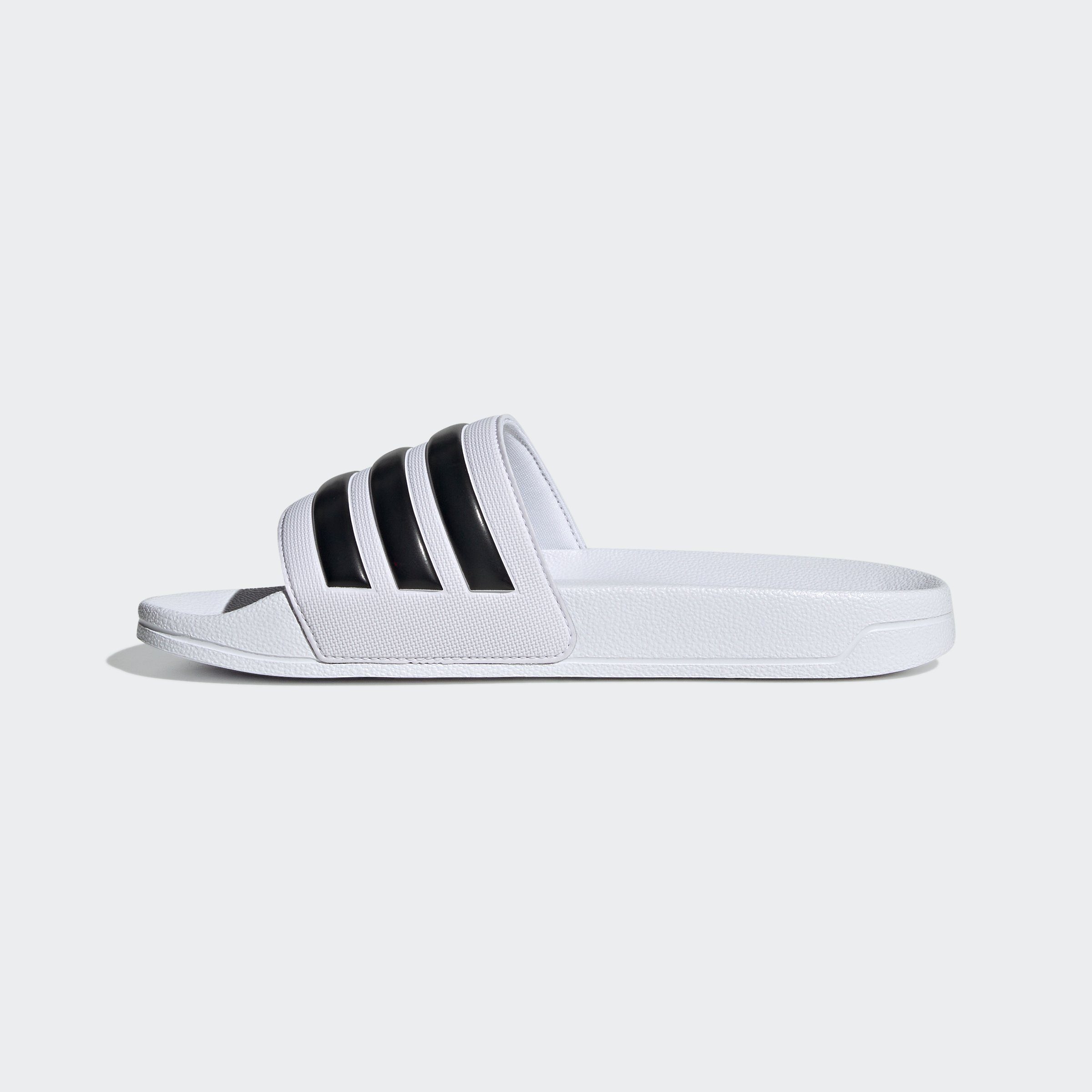 adidas Adilette Shower Badslippers Heren Zwart | Bestel online »  Intersport.nl