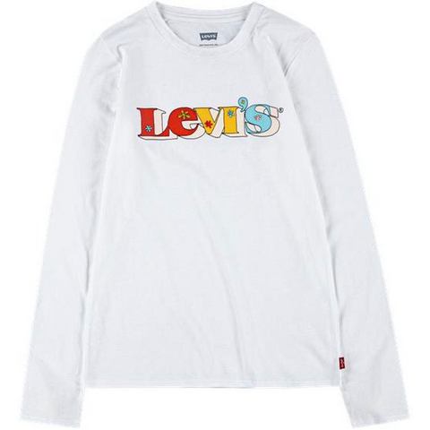 Levi's Kidswear Shirt met lange mouwen LVG longsleeve graphic TEEN girl