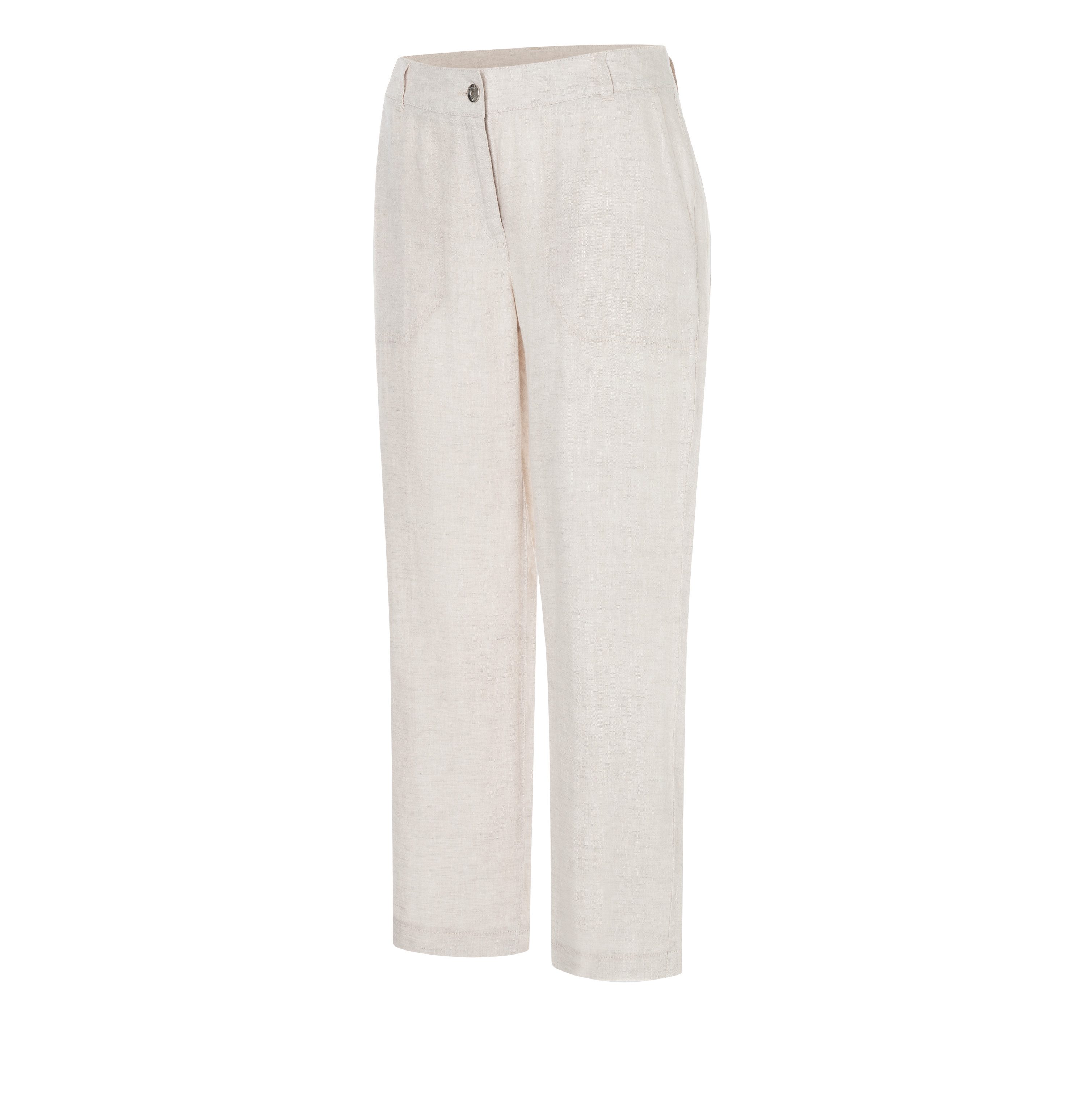 MAC Linnen broek NORA cropped temperatuurregulerend en aangenaam op de huid