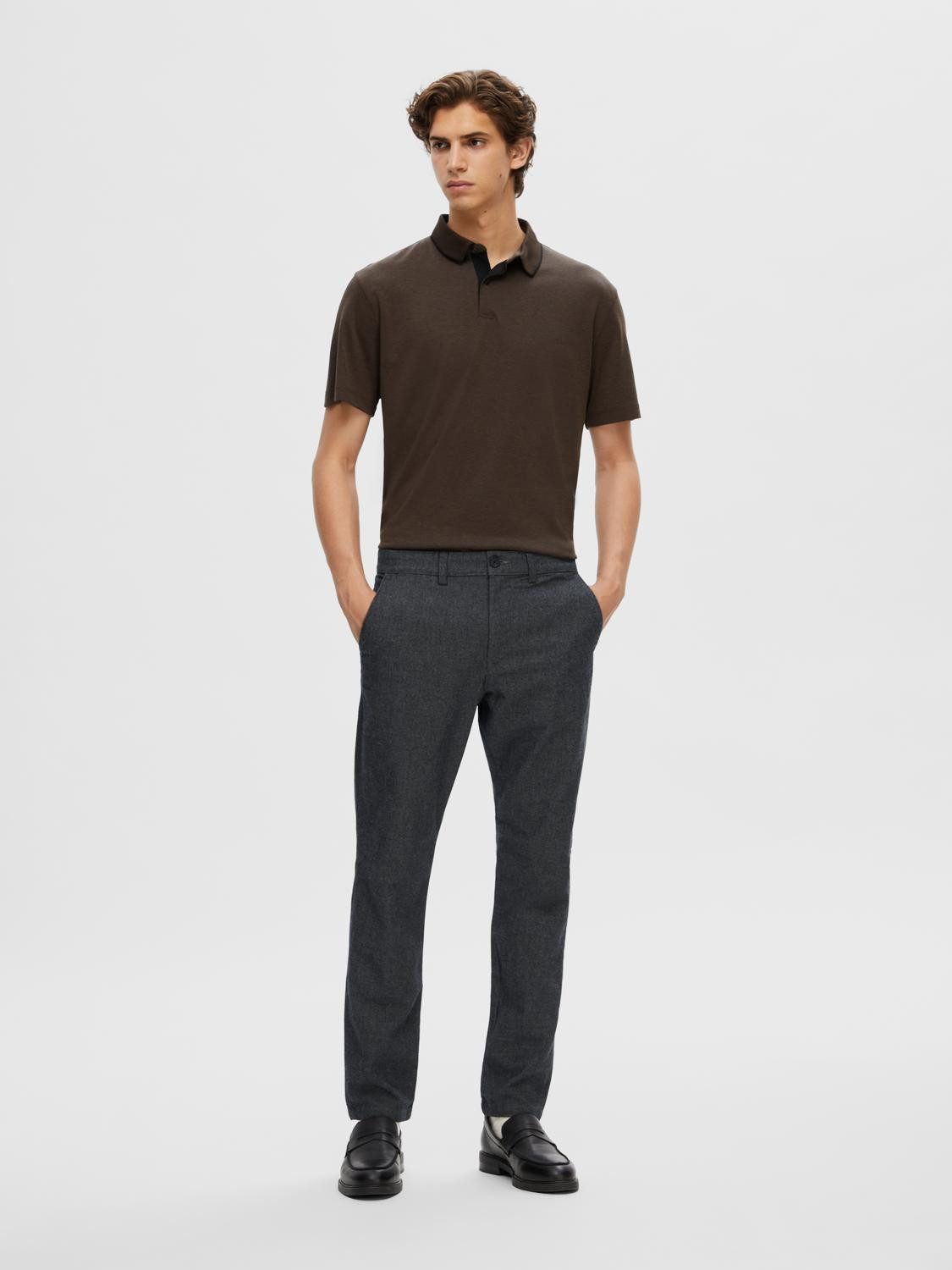 SELECTED HOMME Chino SLH175-SLIM MILES BRUSHED PANTS W NOOS