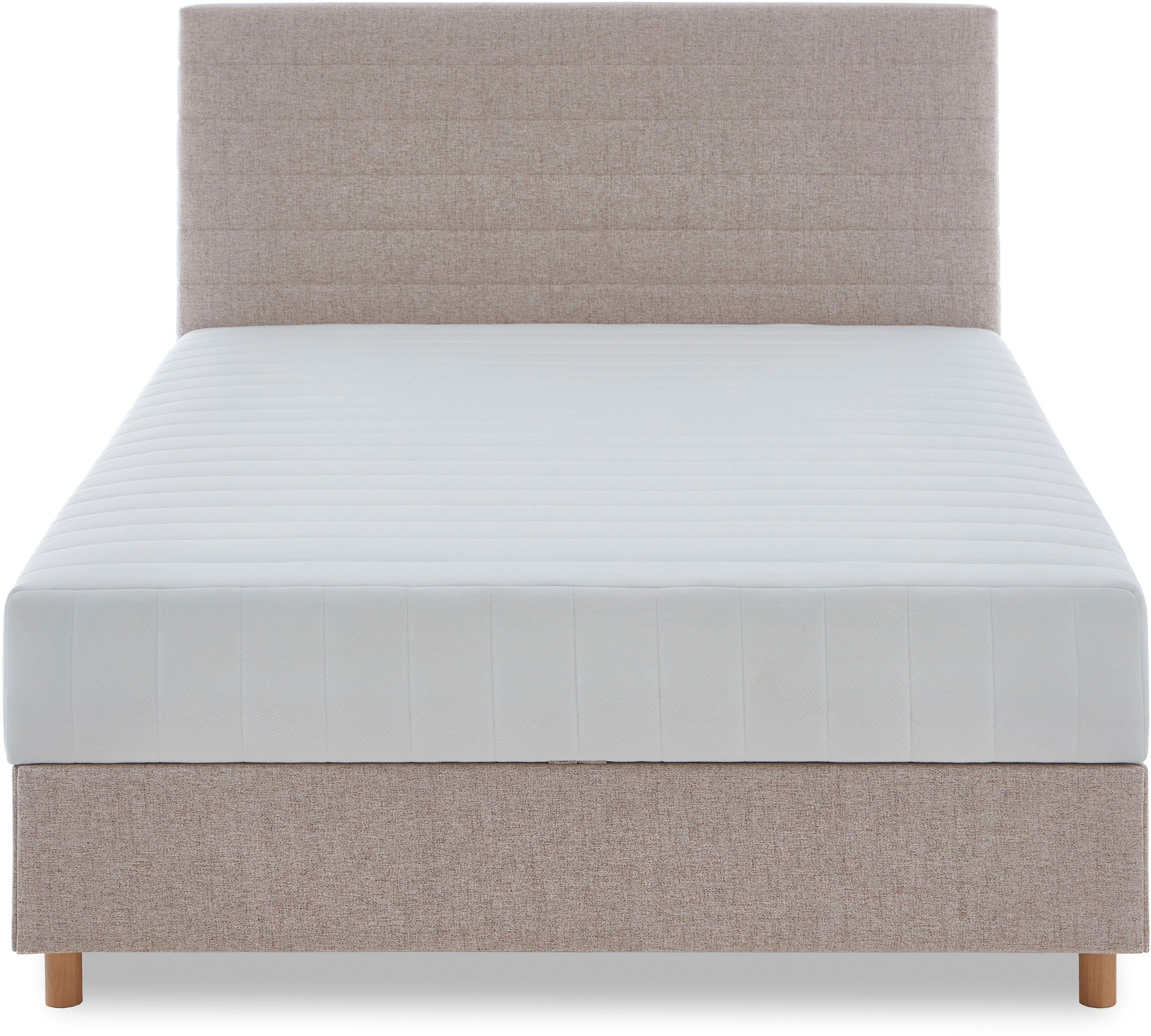 ATLANTIC home collection Ledikant met bergruimte Josie met pocketveringsmatras en bedkist