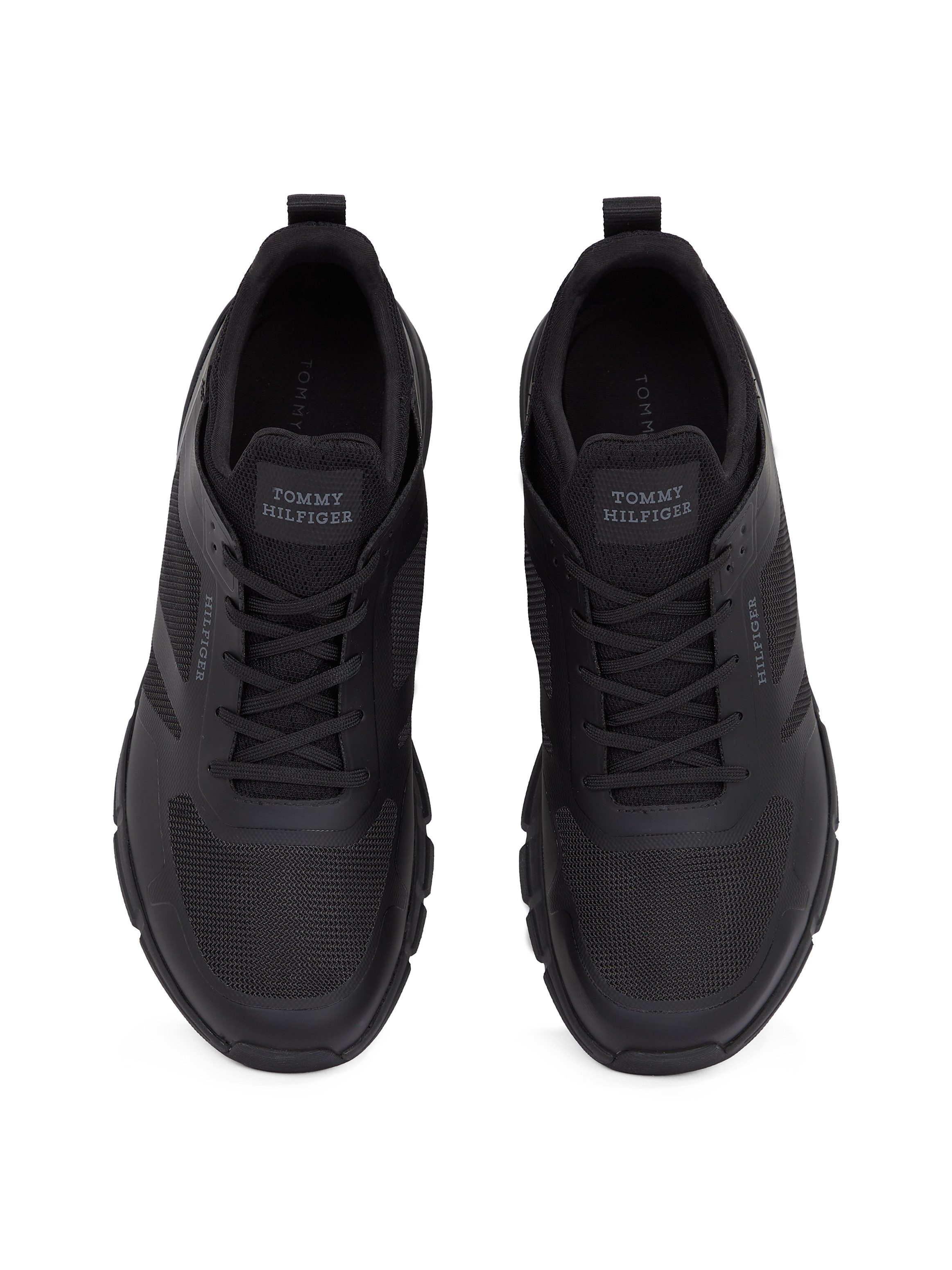 Tommy Hilfiger Slip-on sneakers MODERN COMFORT RUN MIX , lage schoen, slipper, vrijetijdsschoen in smalle vorm