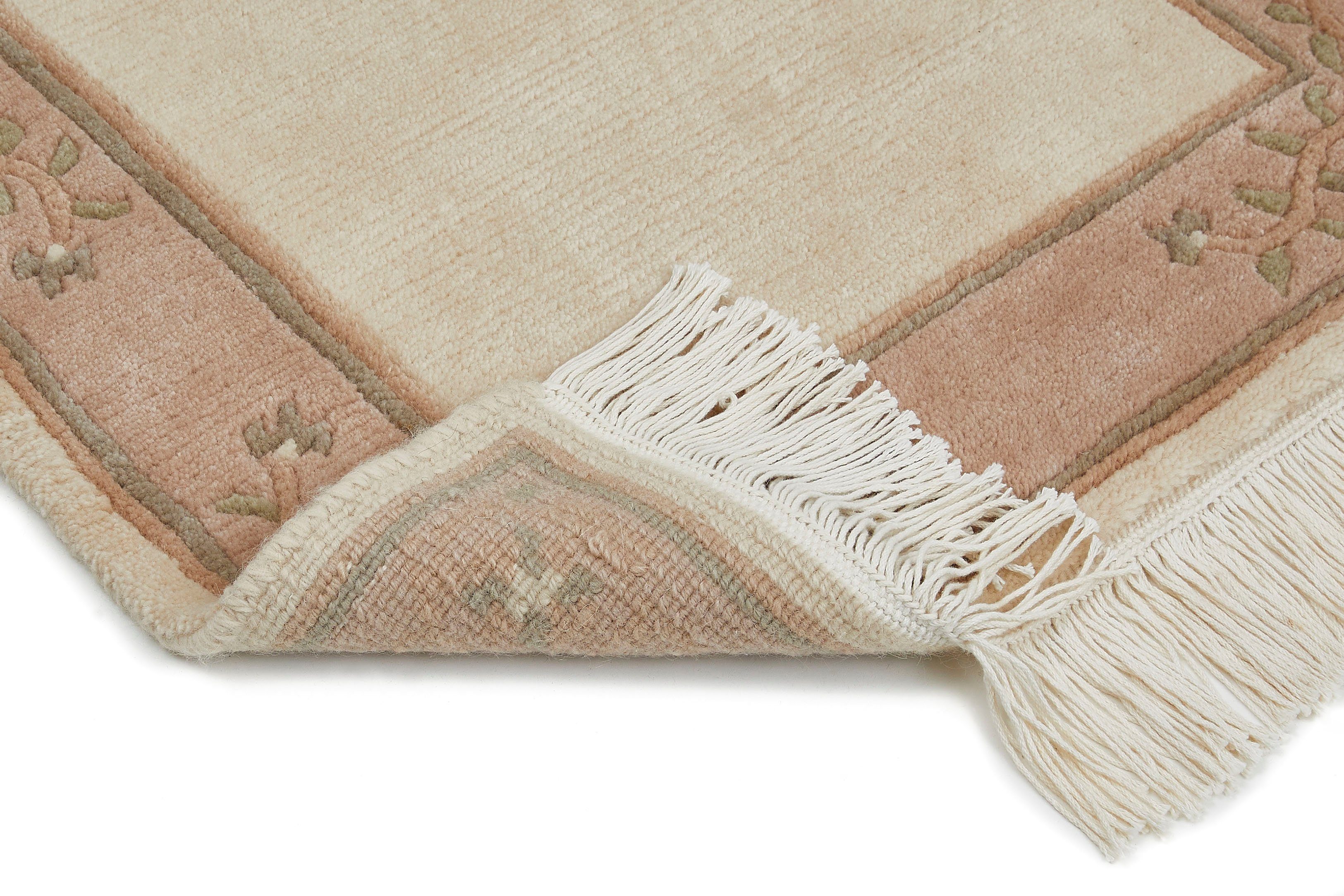 LUXOR living Oosters tapijt Giza 100% wol, handgeknoopt, met bies en franjes