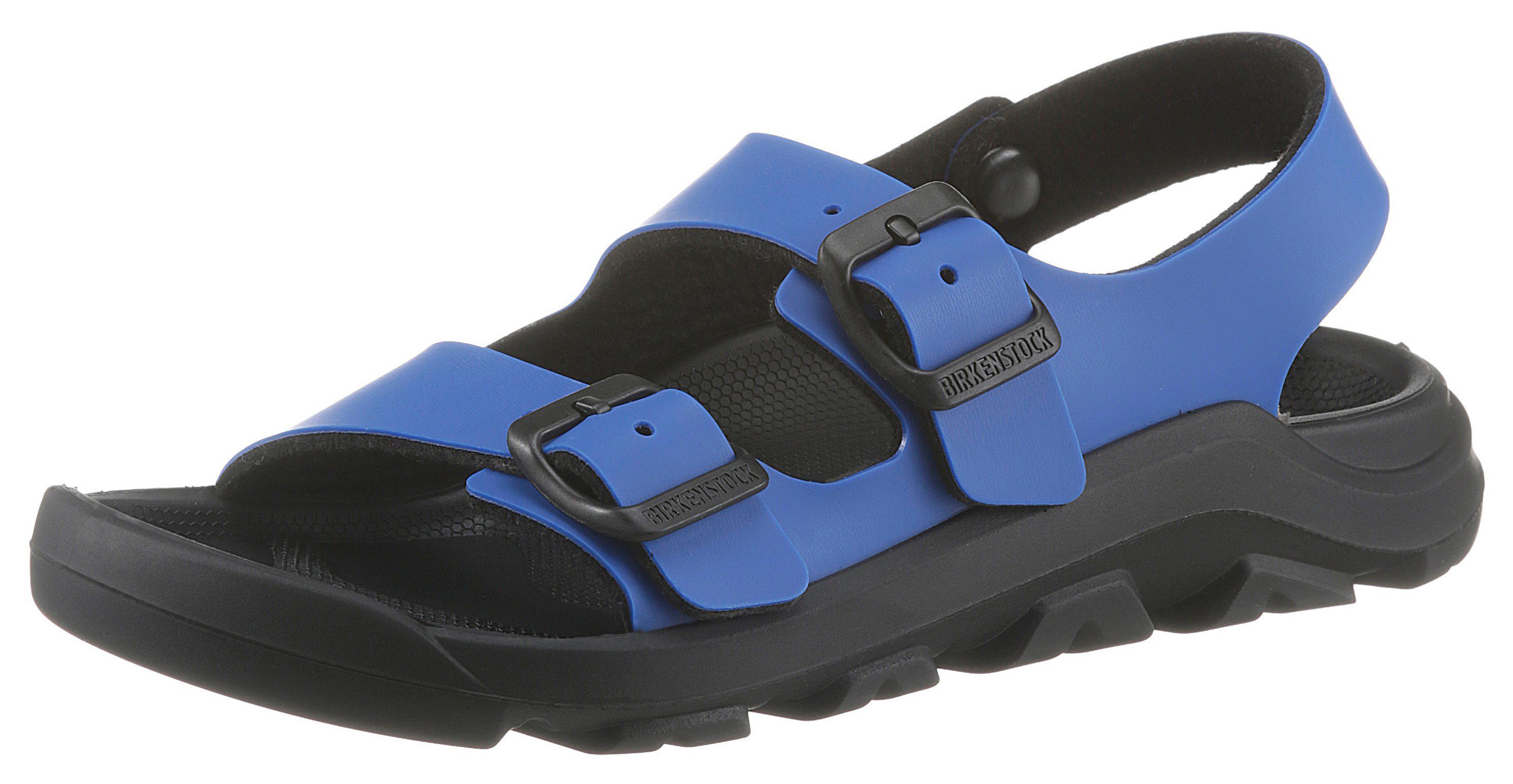 birkenstock sandalen mogami cl kids met profielzool blauw