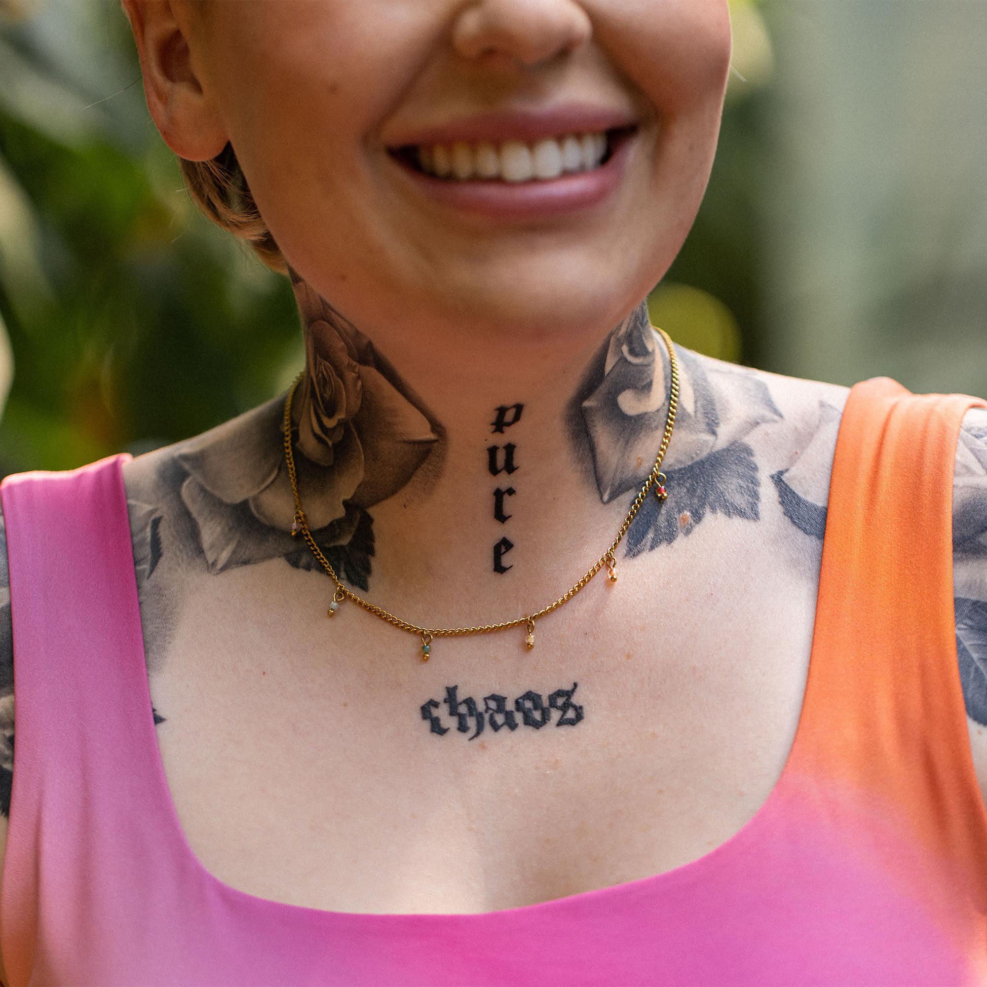 Purelei Sieradenset Sieraden roestvrijstalen ketting enkelband Mahina Club Anuenue, 2307-MC-Anuenue (set, 2-delig)