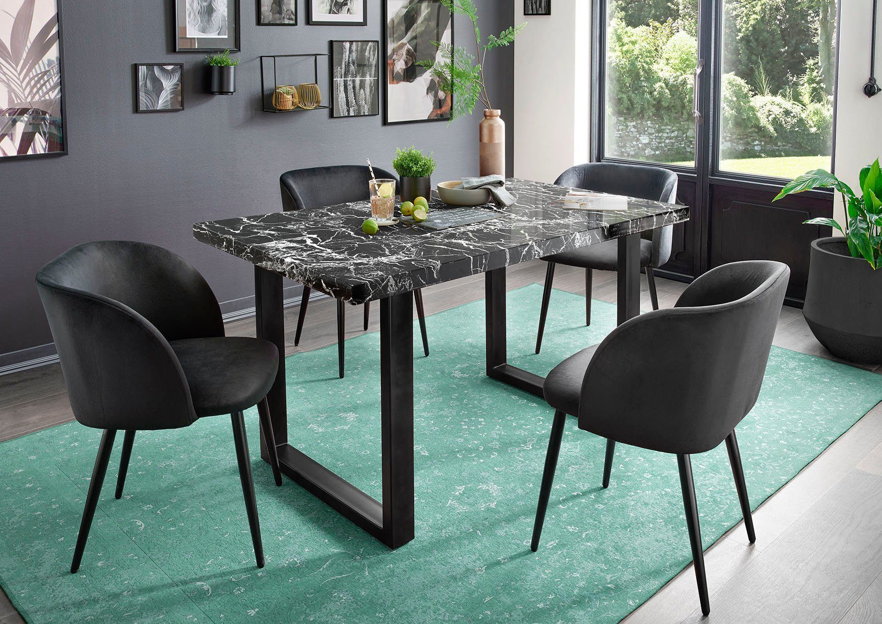 Paroli Eettafel Manger in 3 breedten en 2 kleuruitvoeringen