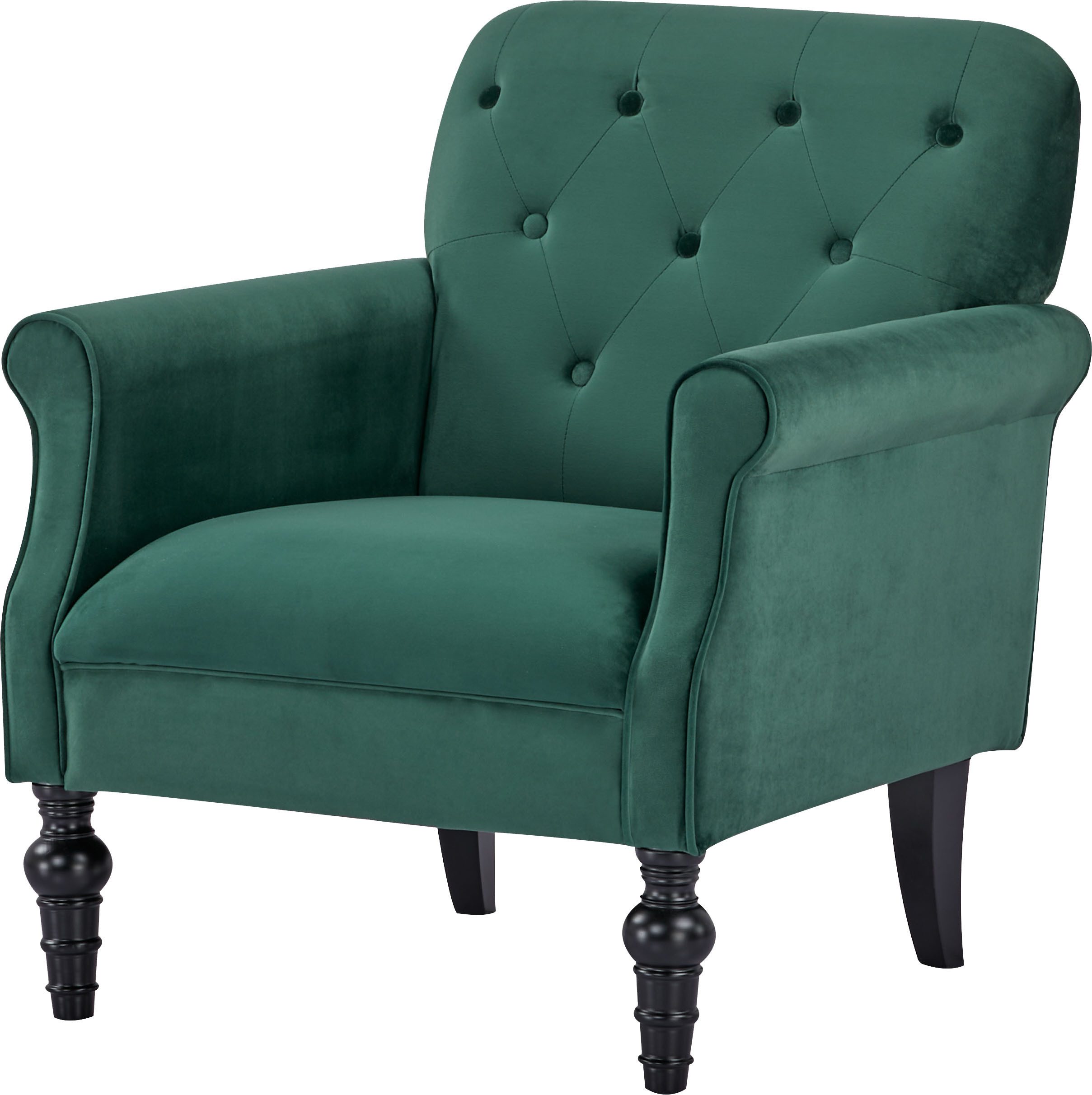 Home affaire Fauteuil RANNA, Sessel Wohnzimmer in Chesterfield-Optik